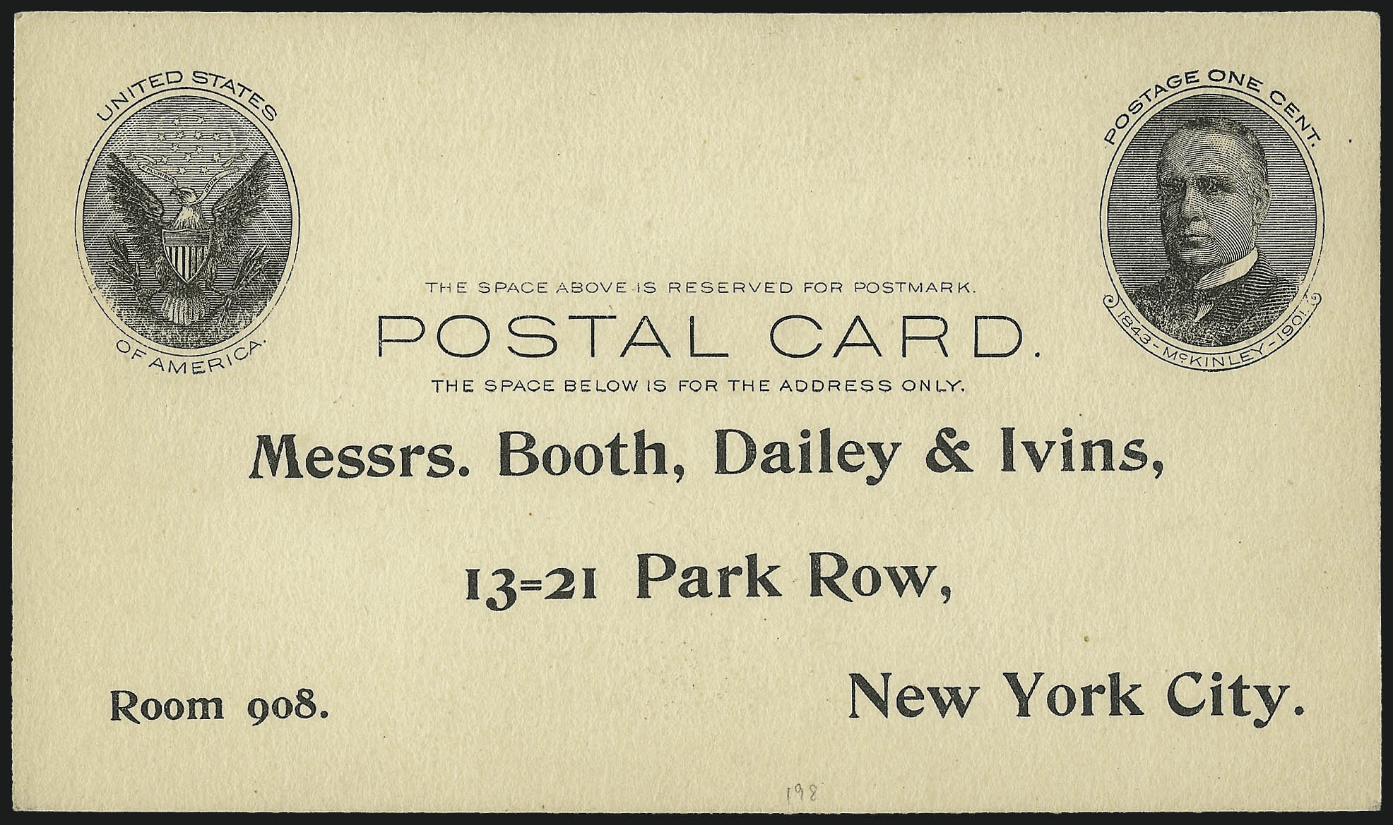 Sale no. 1061 — Lot no. 4260 — Siegel Auction Galleries