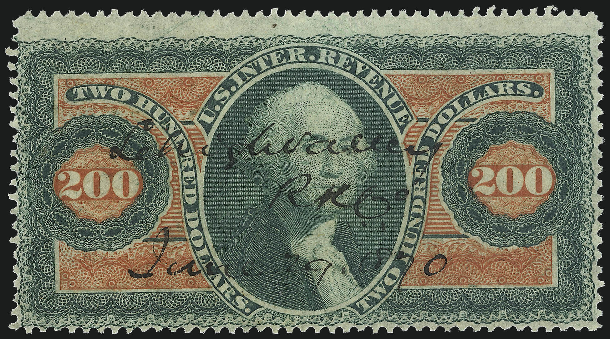 Sale no. 1061 — Lot no. 4299 — Siegel Auction Galleries