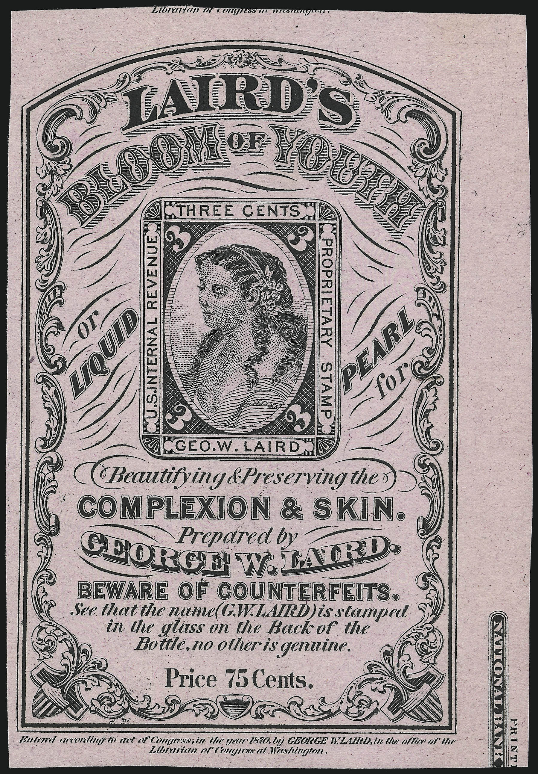 Sale no. 1061 — Lot no. 4494 — Siegel Auction Galleries
