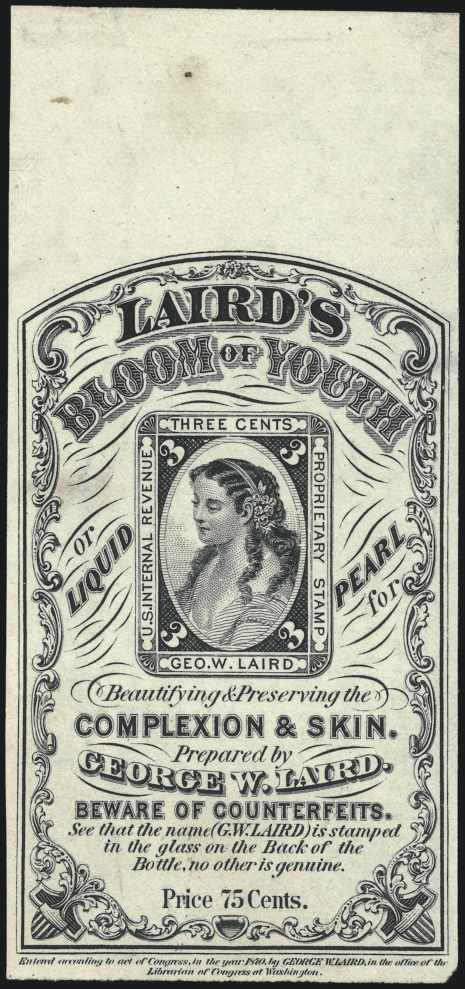 Sale no. 1061 — Lot no. 4495 — Siegel Auction Galleries