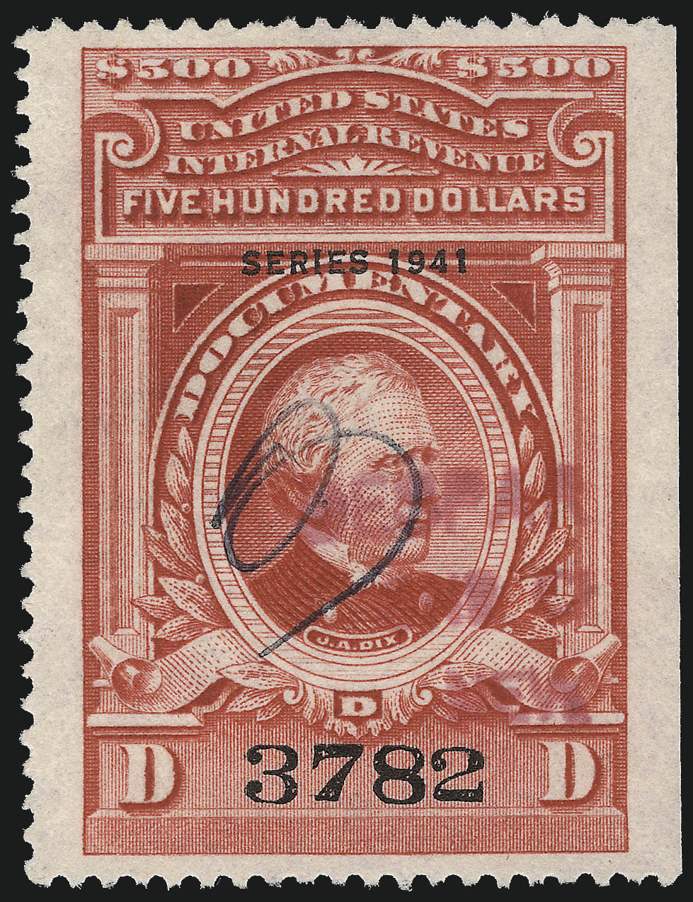 Sale no. 1066 — Lot no. 124 — Siegel Auction Galleries