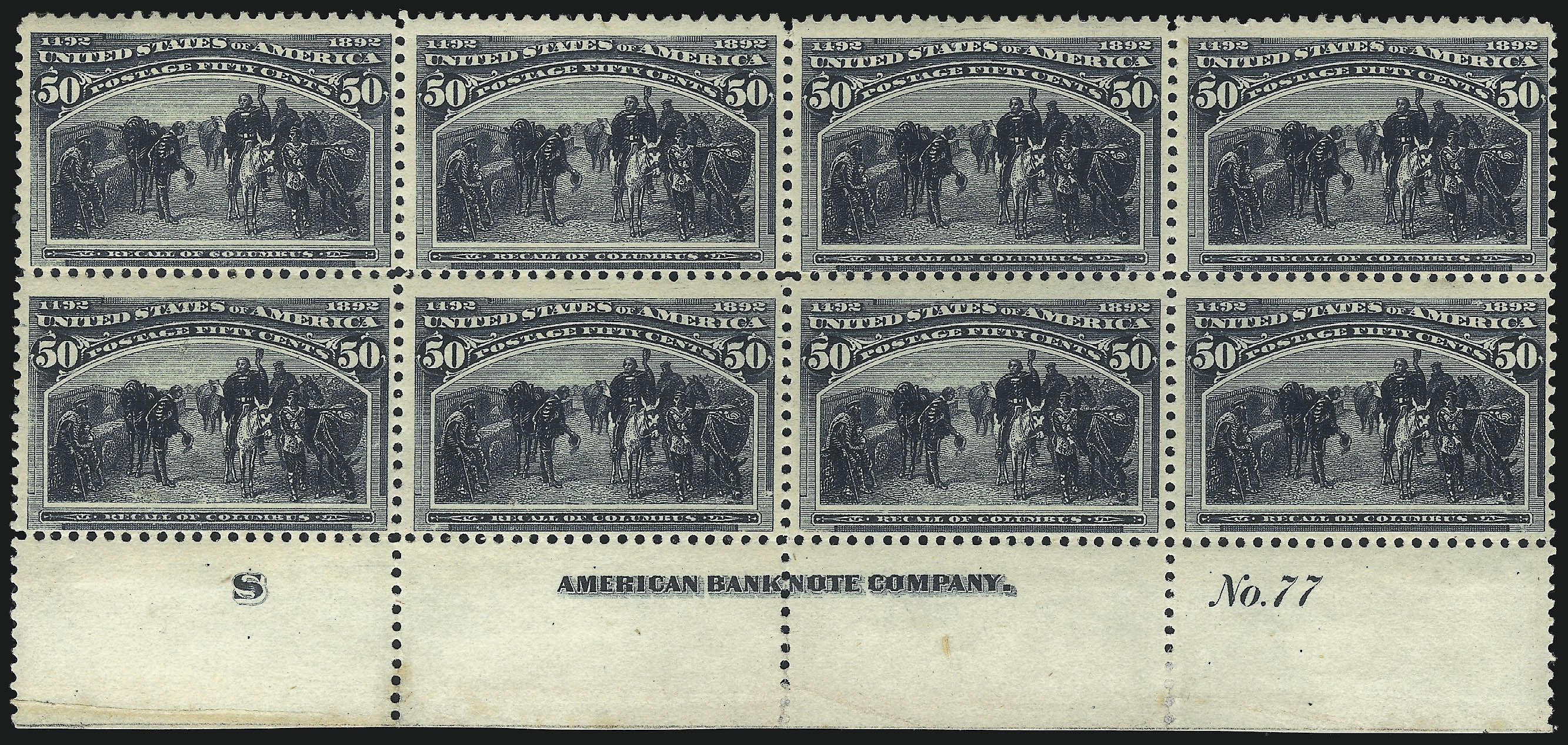 Sale no. 1067 — Lot no. 1234 — Siegel Auction Galleries