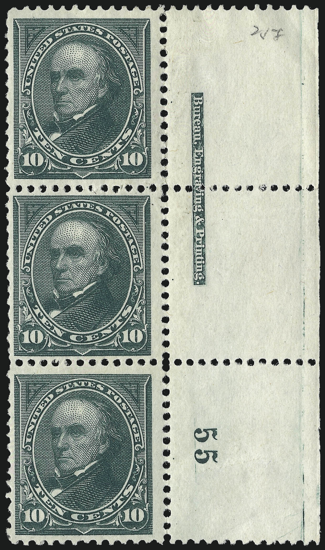 Sale no. 1067 — Lot no. 1254 — Siegel Auction Galleries