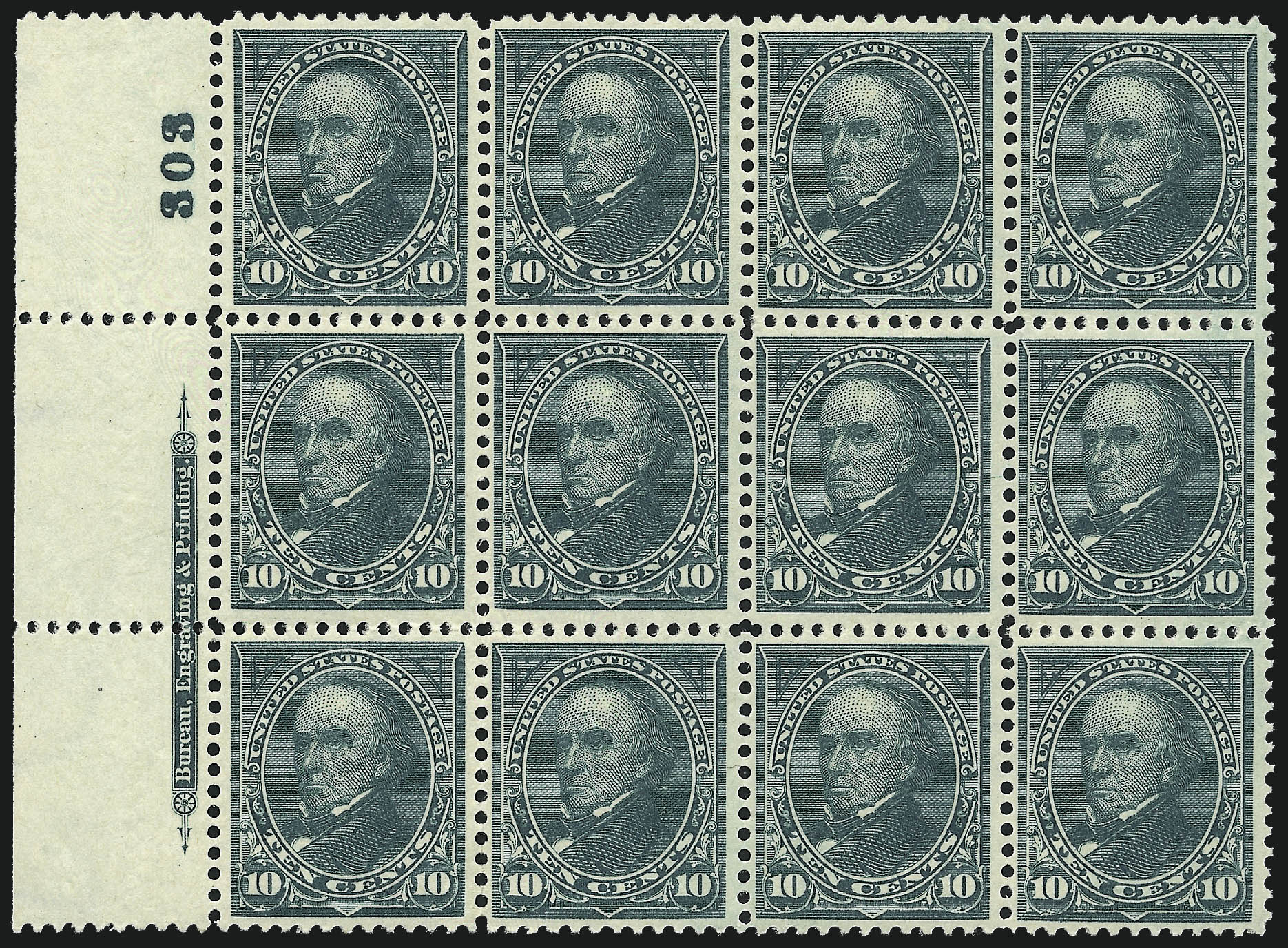 Sale no. 1067 — Lot no. 1272 — Siegel Auction Galleries