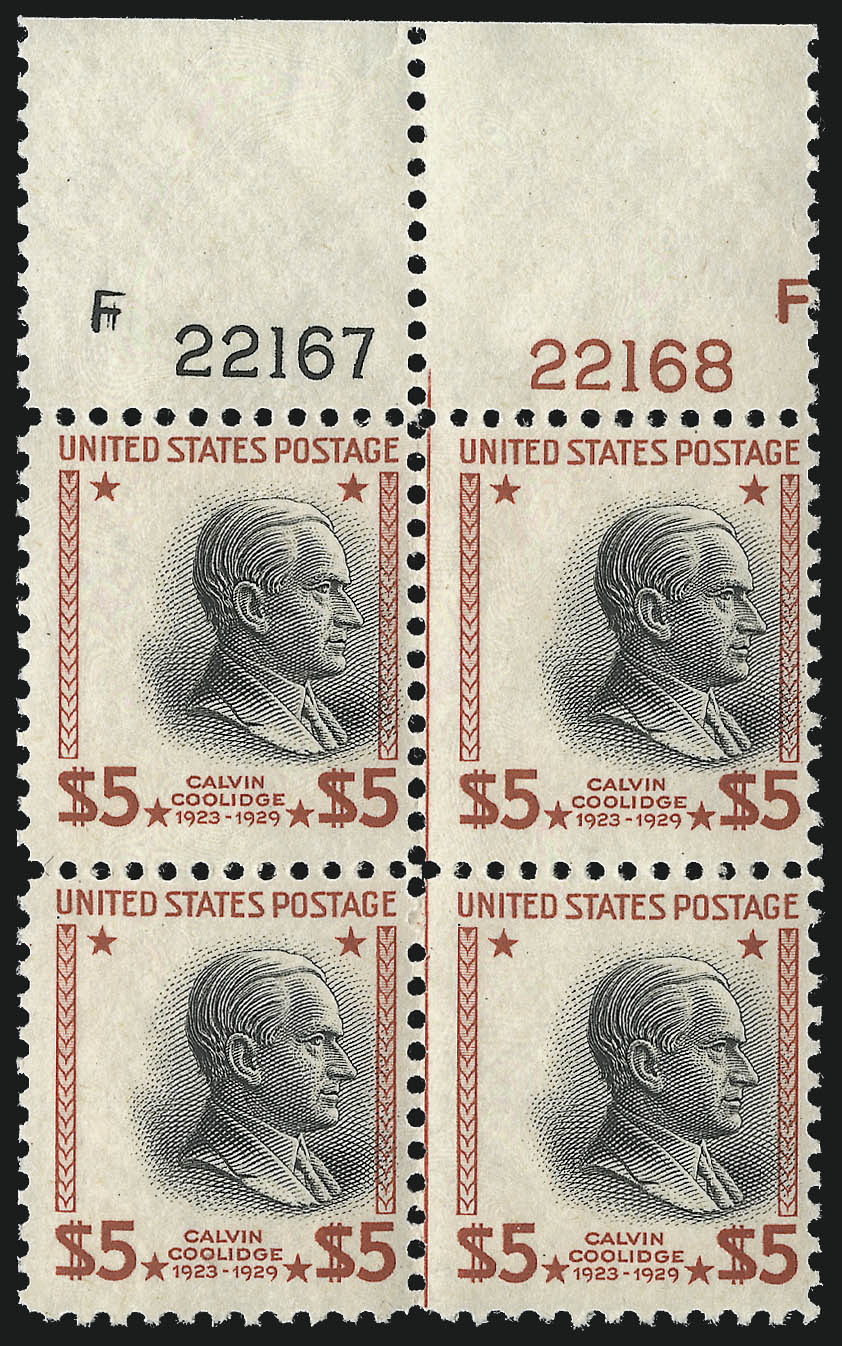 Sale no. 1067 — Lot no. 1632 — Siegel Auction Galleries
