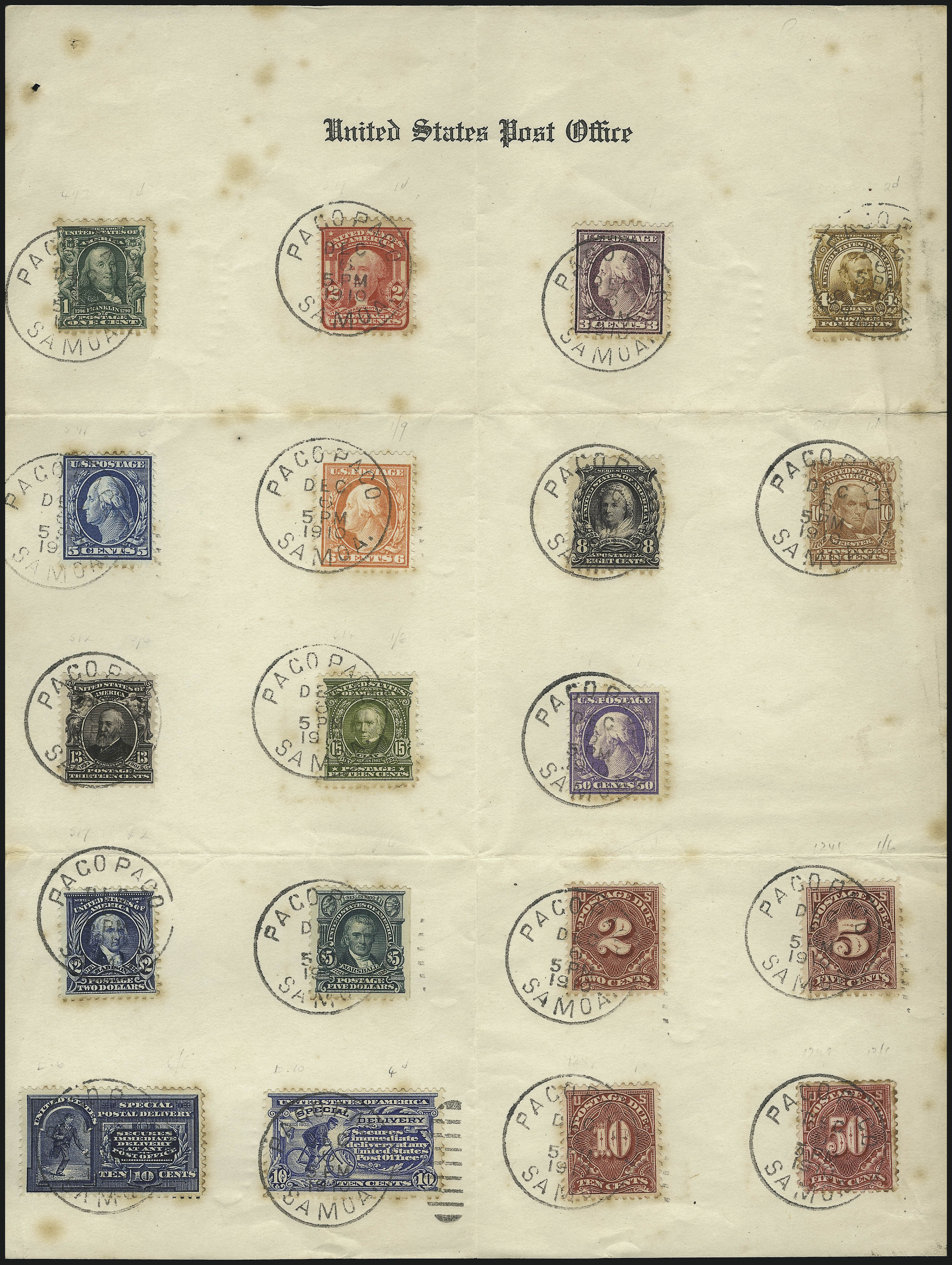 Sale no. 1067 — Lot no. 2051 — Siegel Auction Galleries