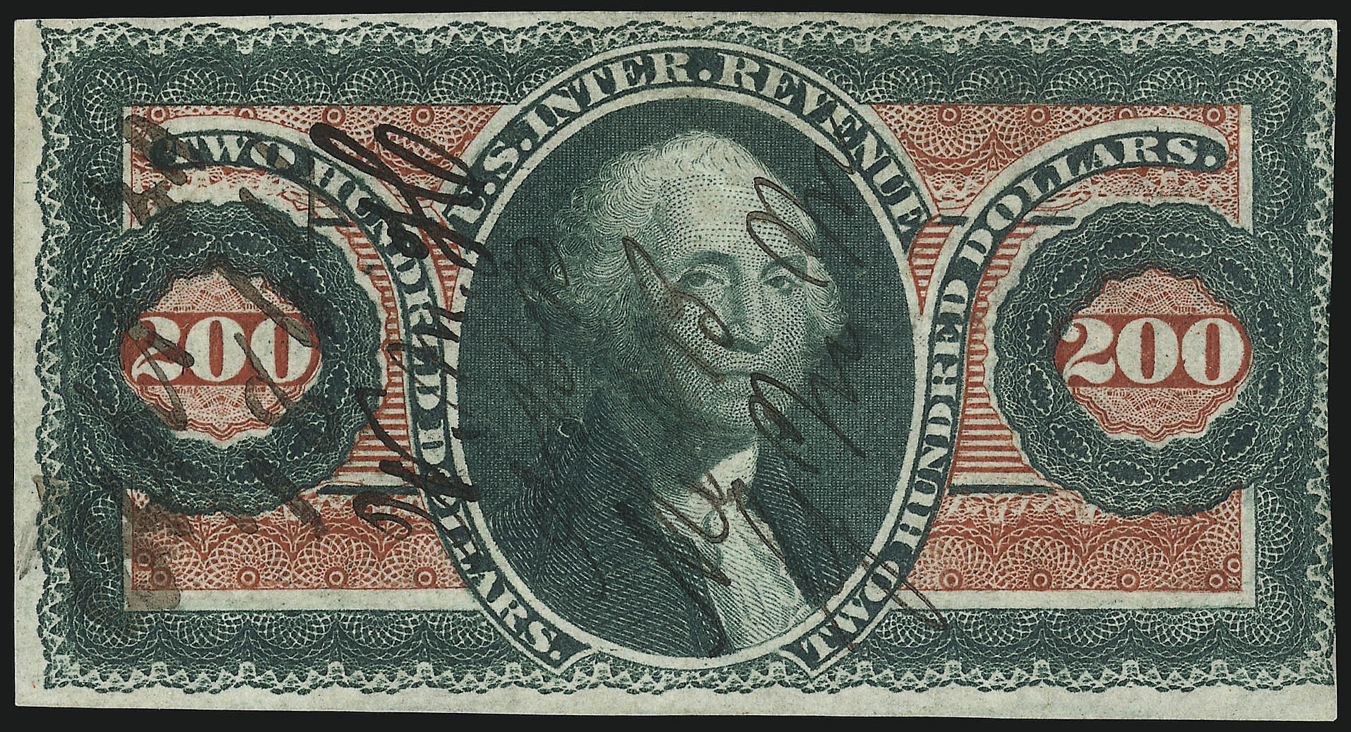 Sale no. 1067 — Lot no. 549 — Siegel Auction Galleries
