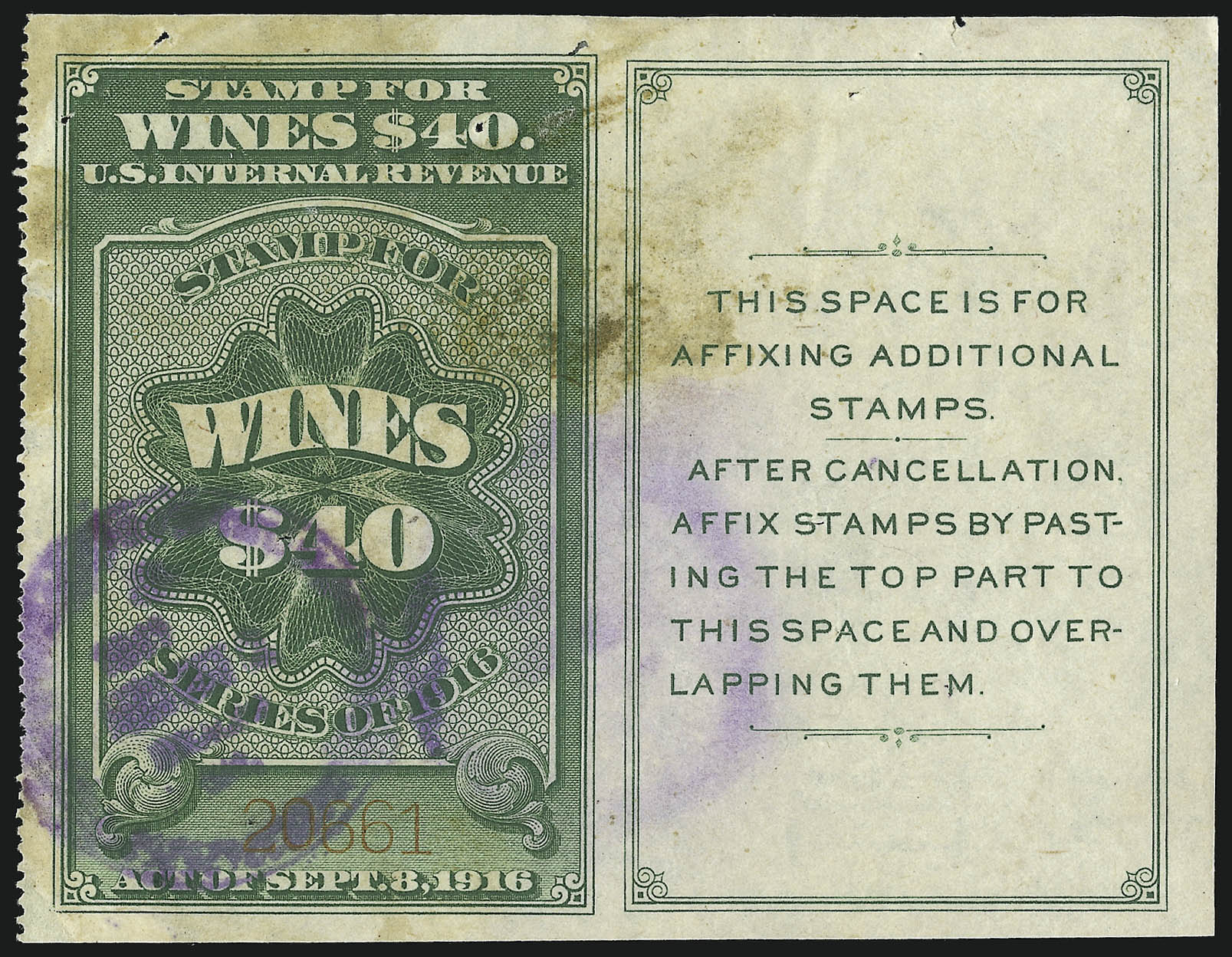 Sale no. 1067 — Lot no. 632 — Siegel Auction Galleries