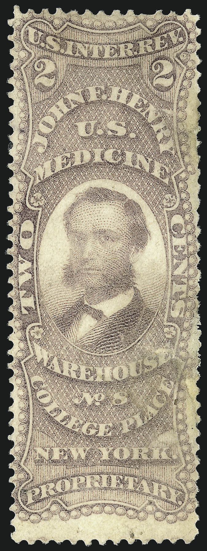 Sale no. 1067 — Lot no. 722 — Siegel Auction Galleries