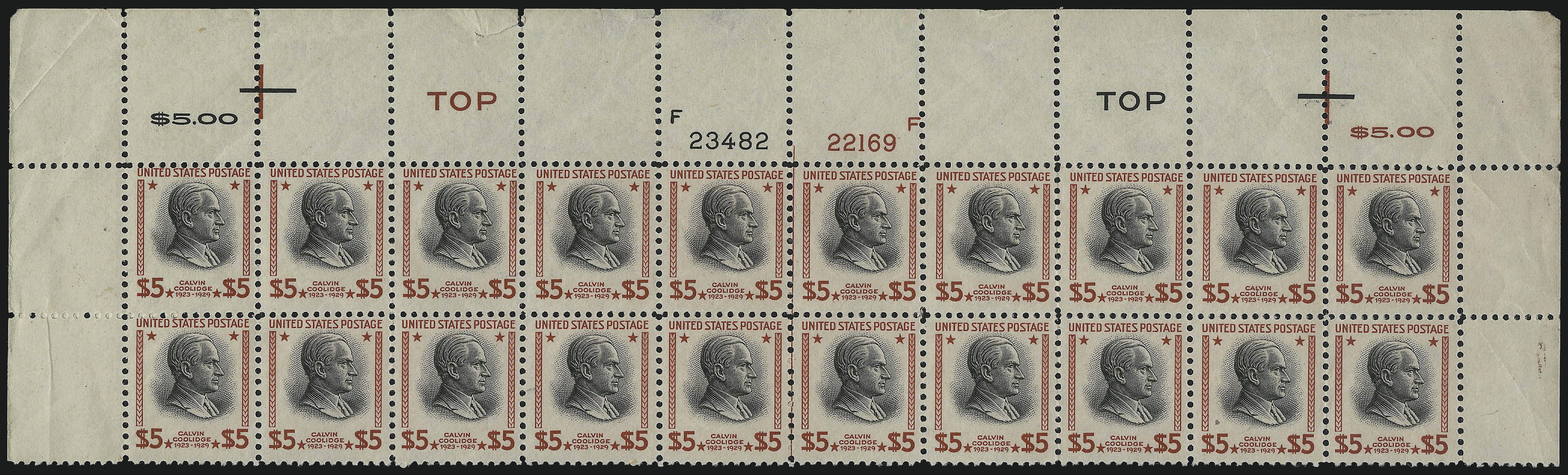 Sale no. 1068 — Lot no. 333 — Siegel Auction Galleries