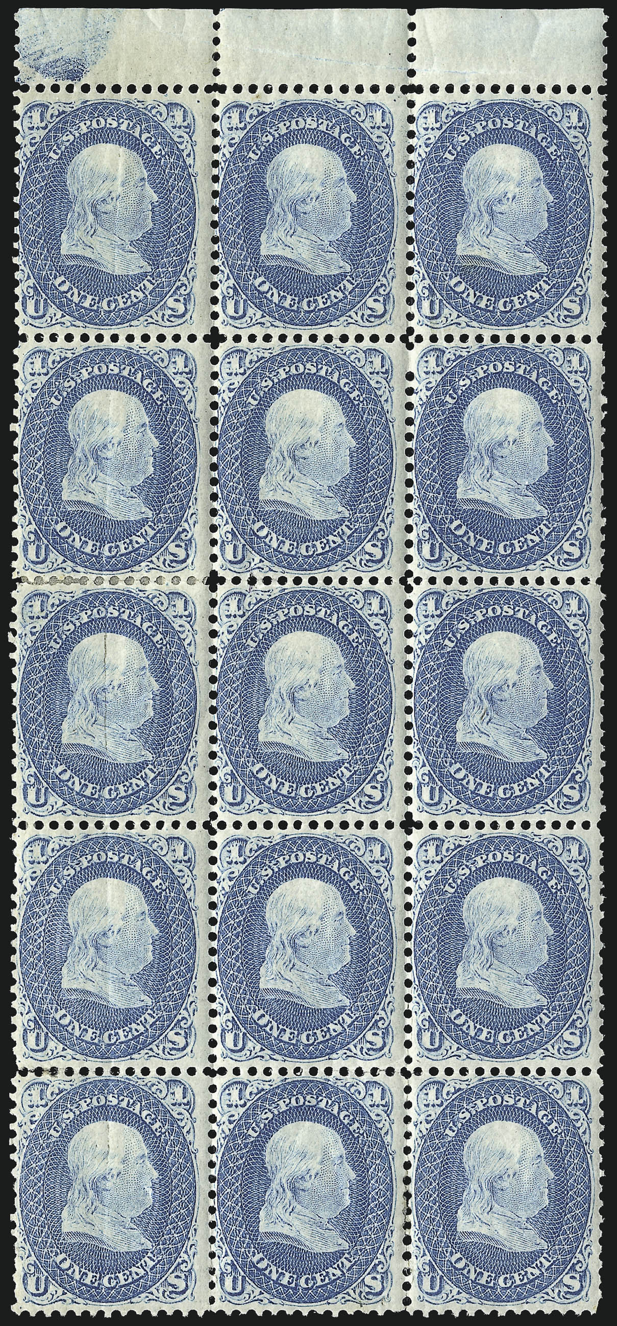 Sale no. 1068 — Lot no. 73 — Siegel Auction Galleries