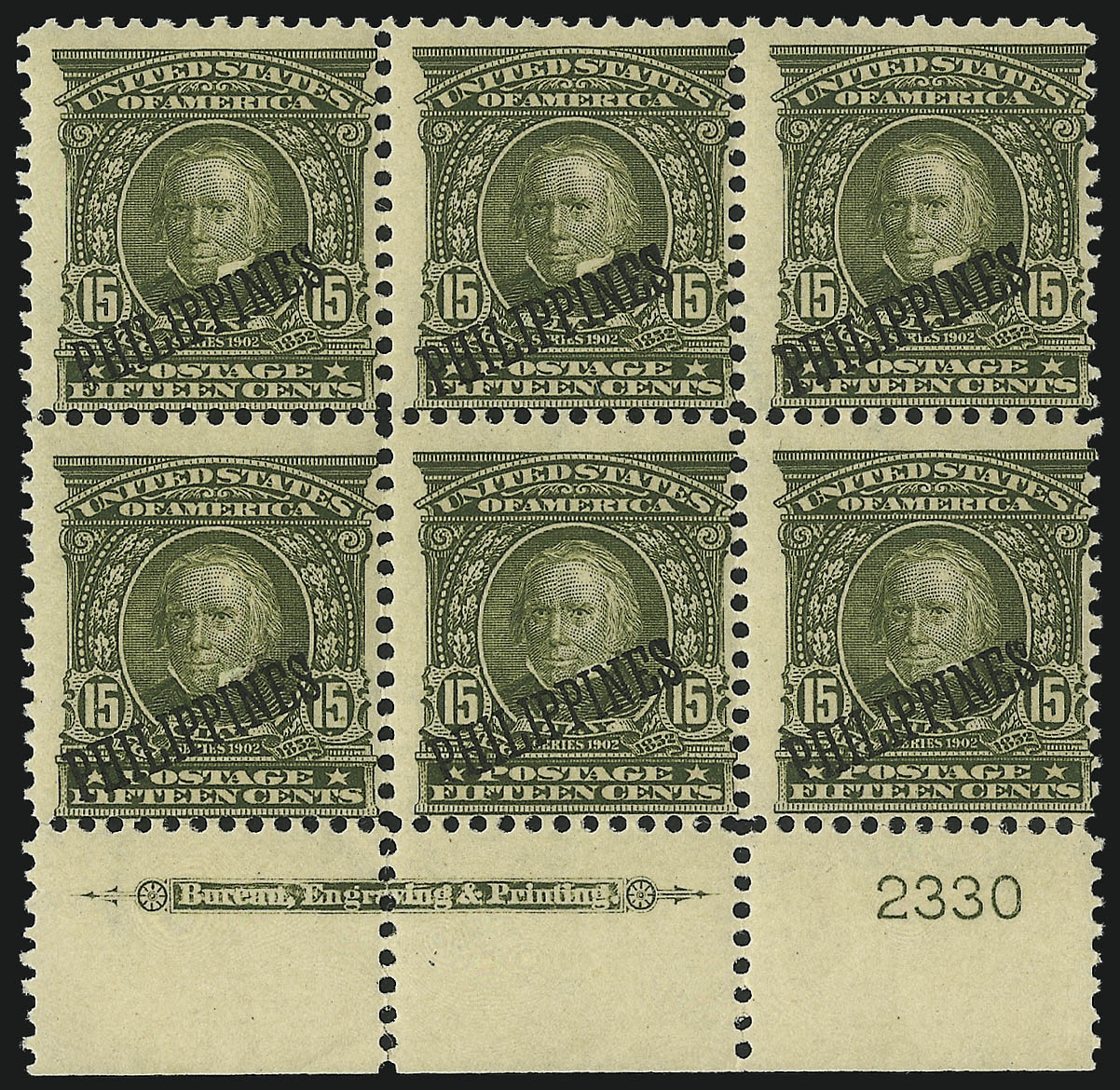Sale no. 1068 — Lot no. 750 — Siegel Auction Galleries