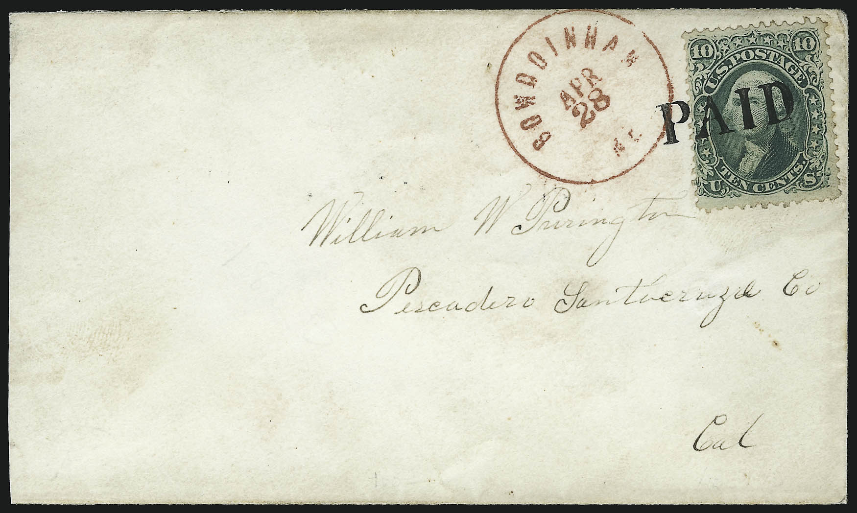 Sale no. 1074 — Lot no. 700 — Siegel Auction Galleries
