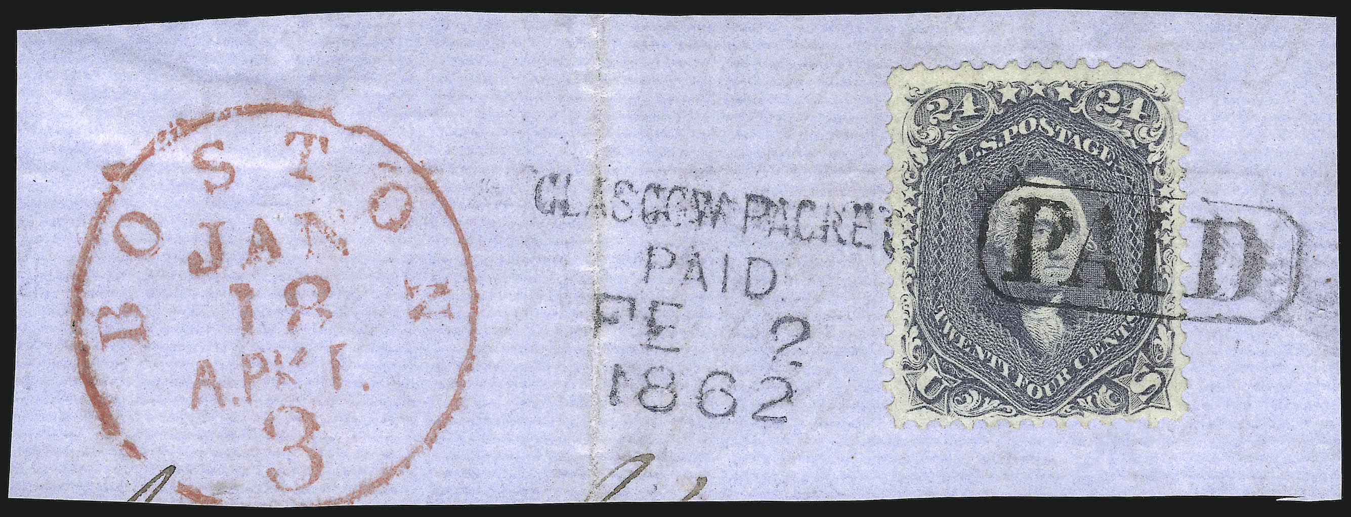 Sale no. 1074 — Lot no. 747 — Siegel Auction Galleries