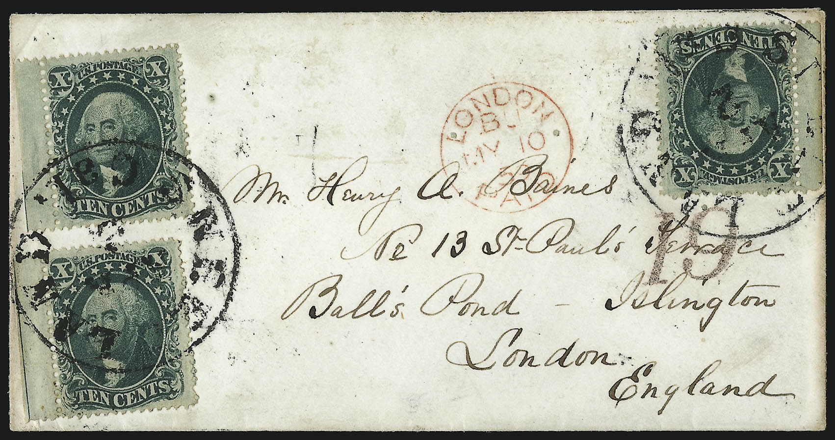 Sale no. 1075 — Lot no. 1064 — Siegel Auction Galleries