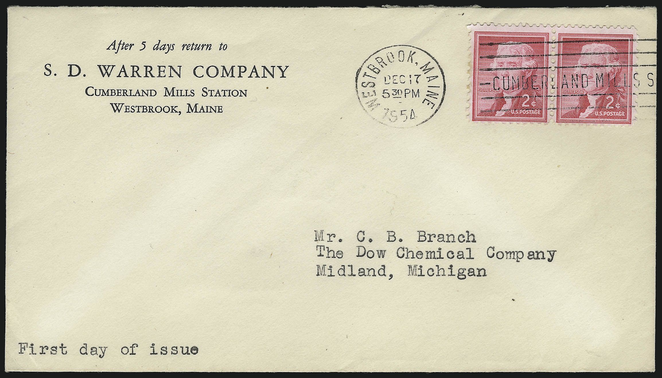 Sale no. 1075 — Lot no. 1175 — Siegel Auction Galleries