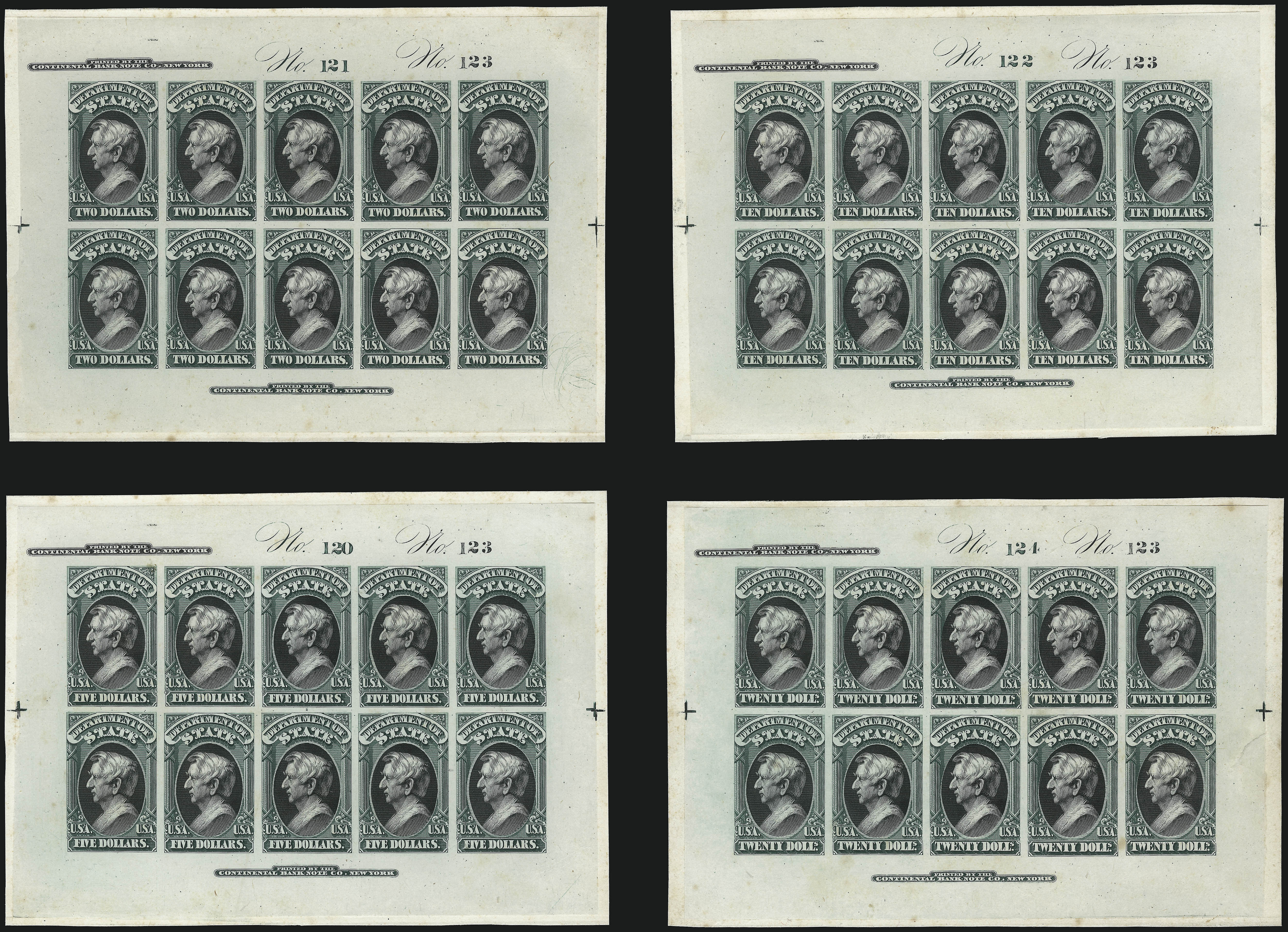 Sale no. 1075 — Lot no. 1190 — Siegel Auction Galleries