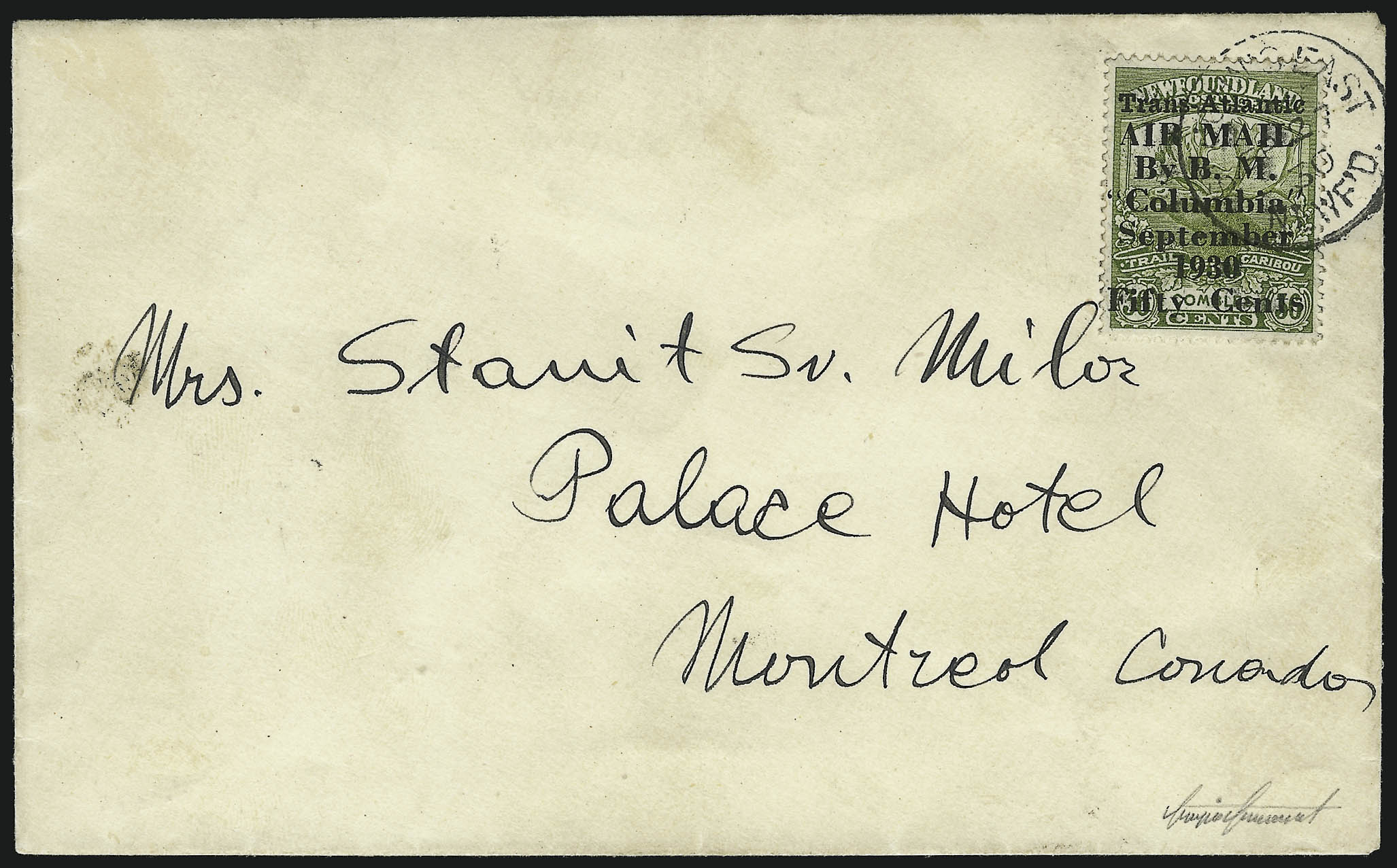 Sale no. 1075 — Lot no. 1295 — Siegel Auction Galleries