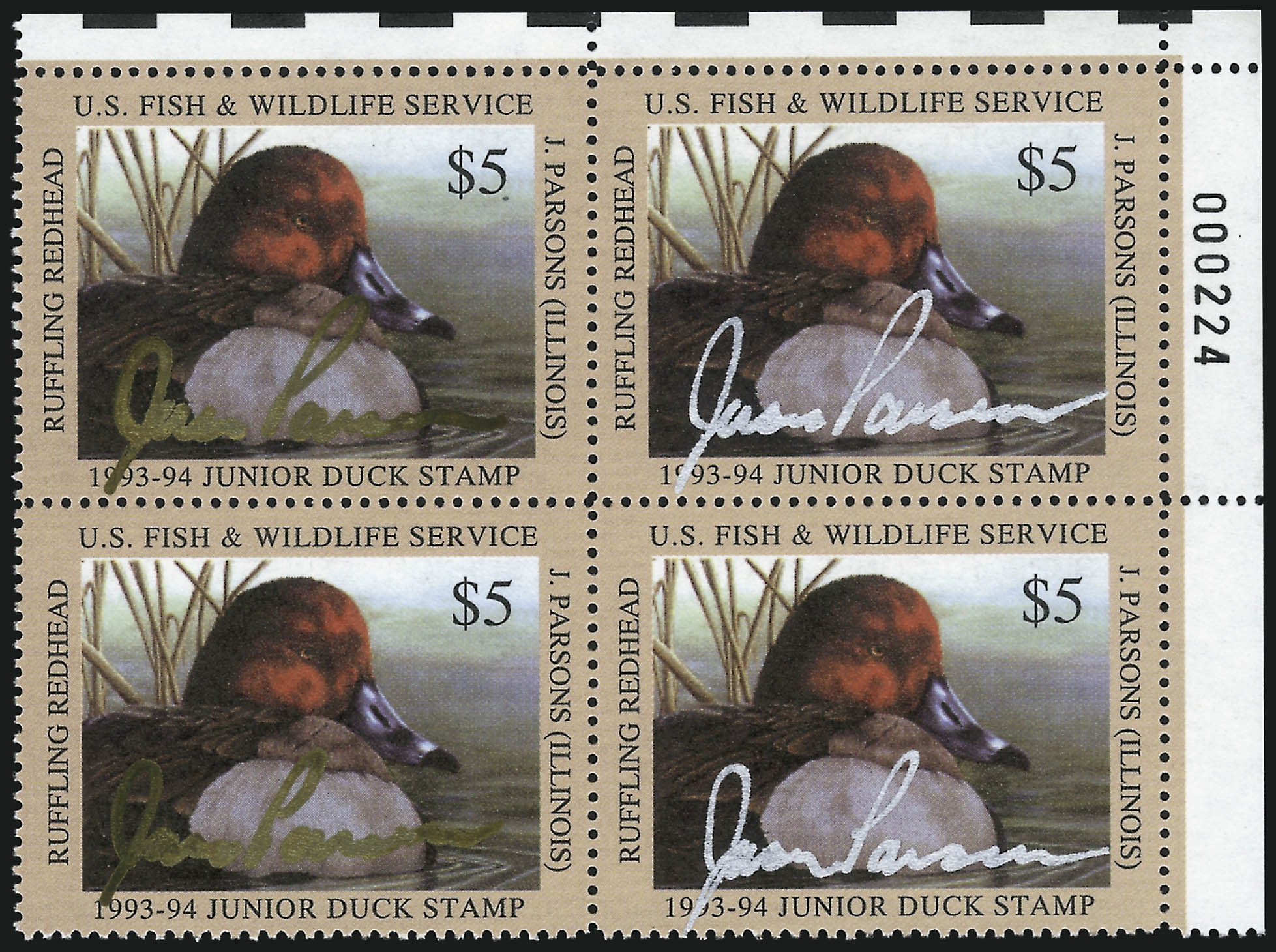 Sale no. 1076 — Lot no. 2075 — Siegel Auction Galleries