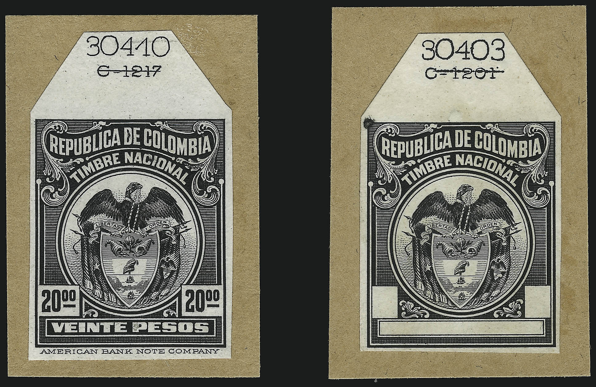 Sale no. 1076 — Lot no. 2108 — Siegel Auction Galleries
