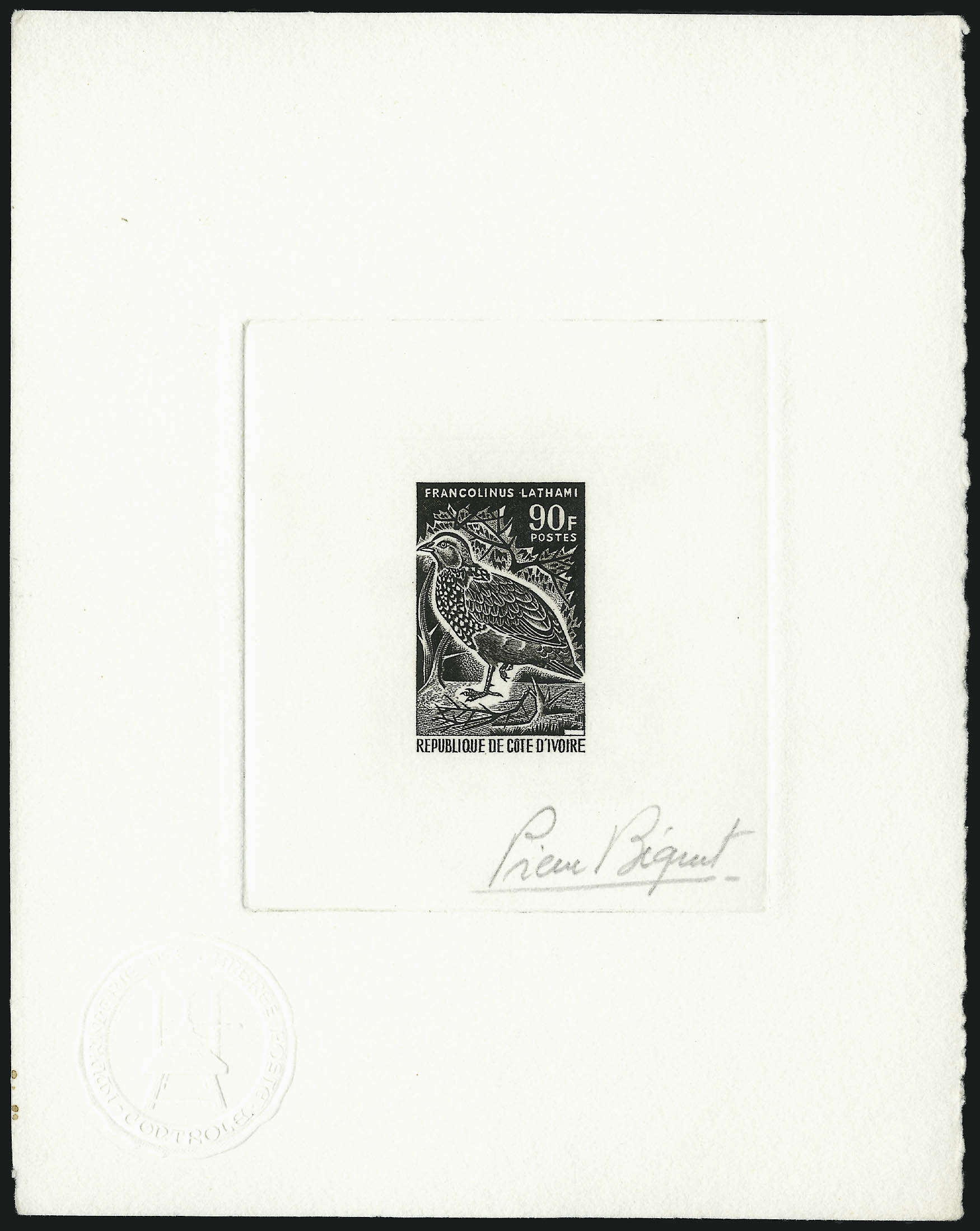 Sale no. 1076 — Lot no. 2169 — Siegel Auction Galleries