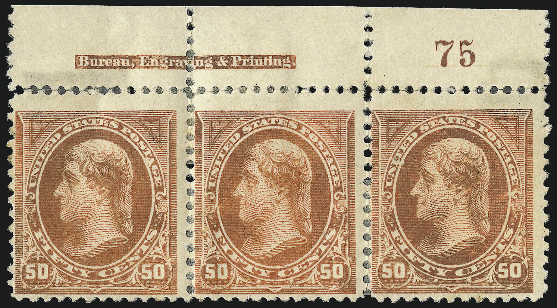 Sale no. 1077 — Lot no. 191 — Siegel Auction Galleries