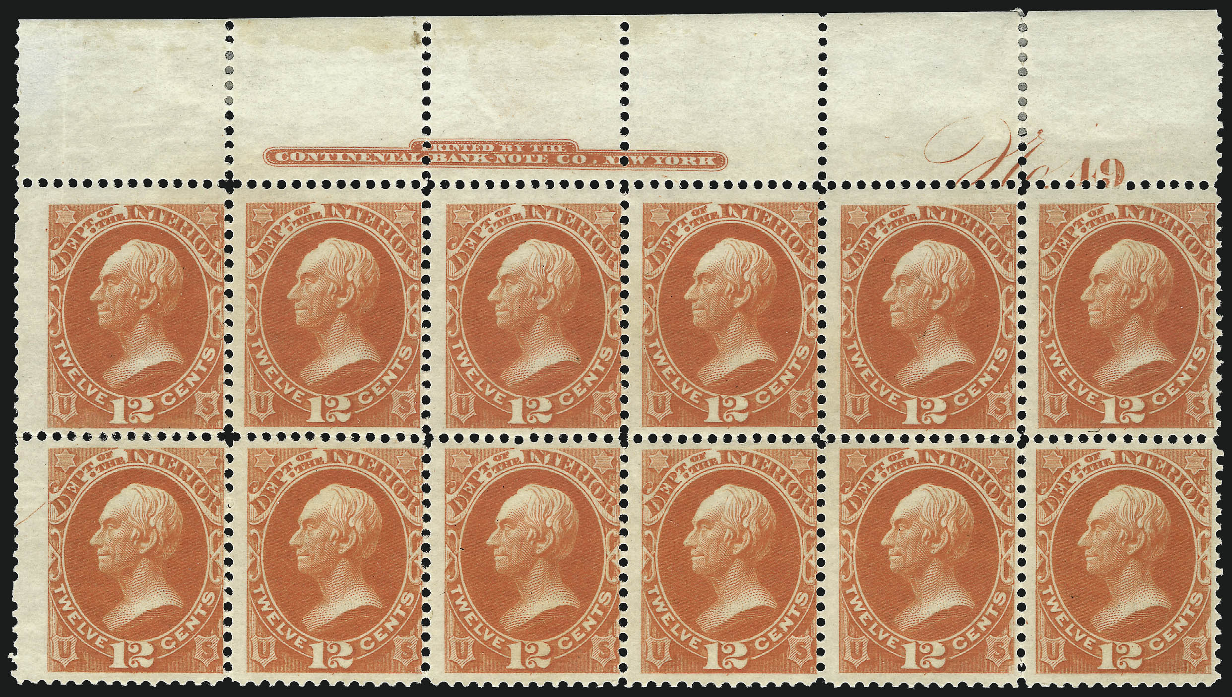 Sale no. 1077 — Lot no. 444 — Siegel Auction Galleries