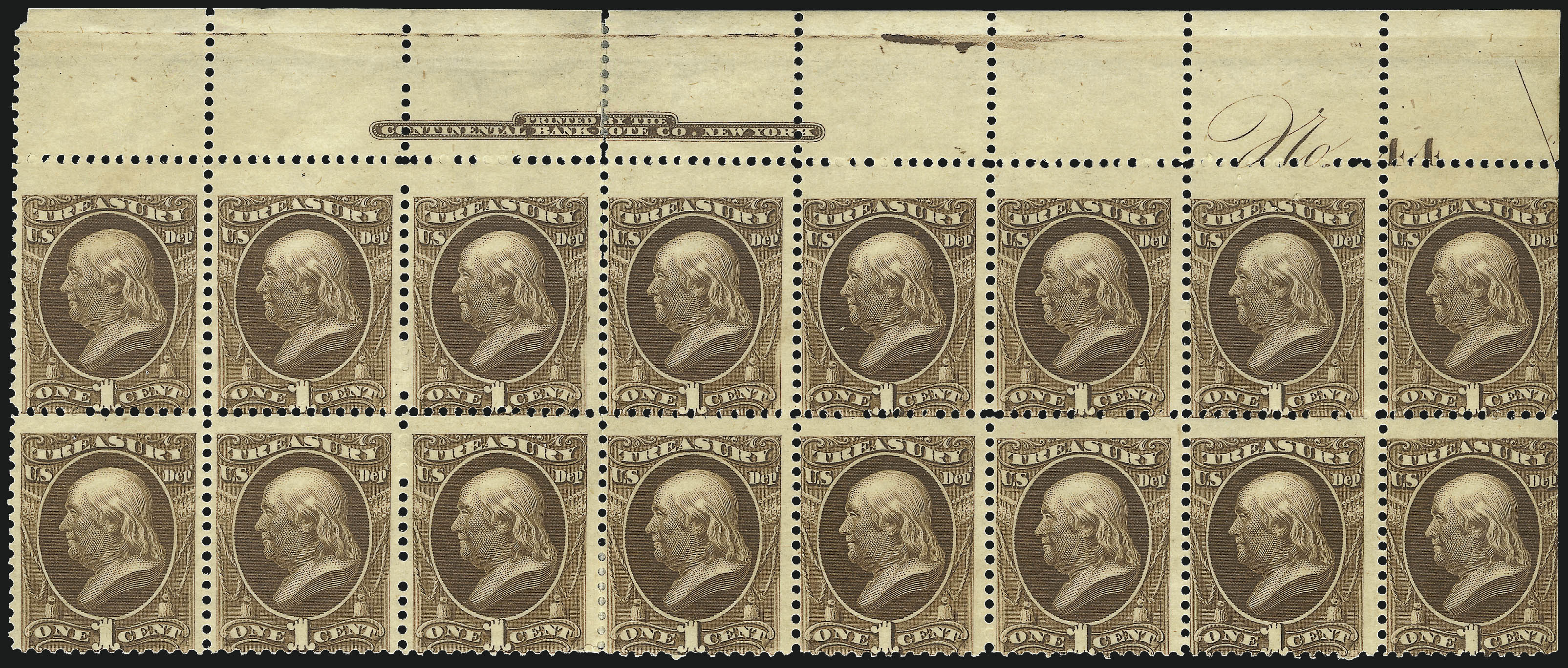 Sale no. 1077 — Lot no. 447 — Siegel Auction Galleries