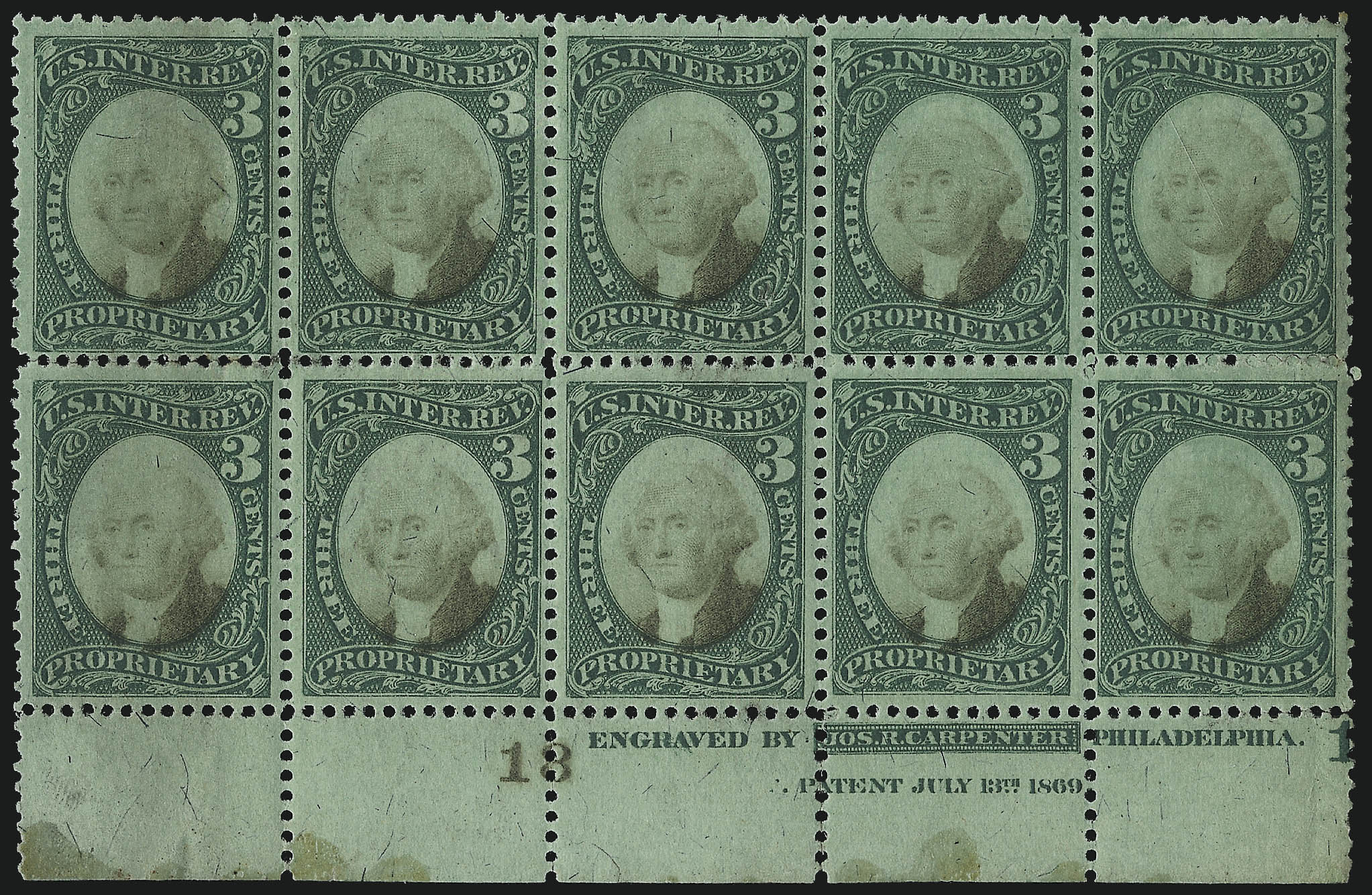 Sale no. 1077 — Lot no. 513 — Siegel Auction Galleries