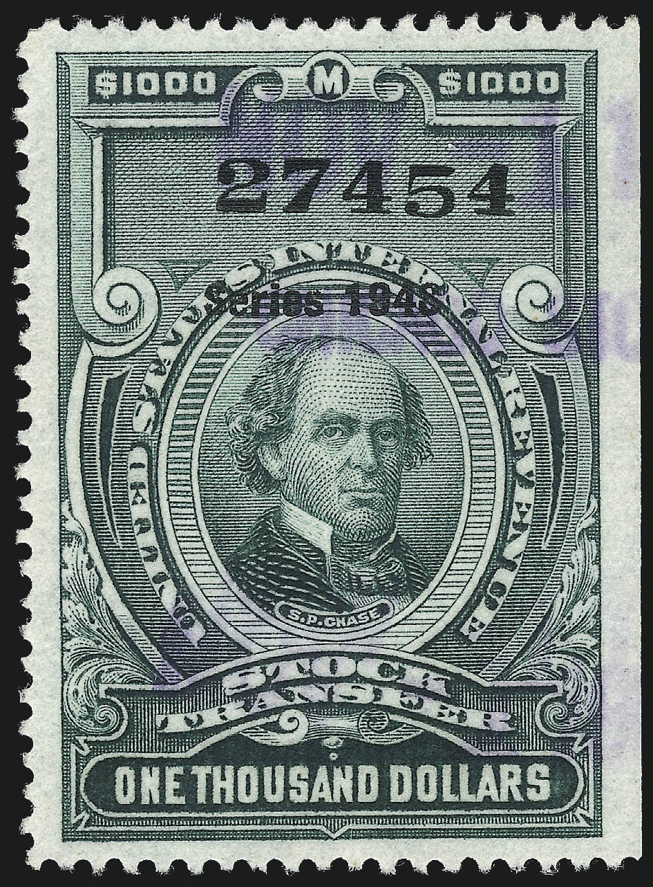 Sale no. 1077 — Lot no. 523A — Siegel Auction Galleries