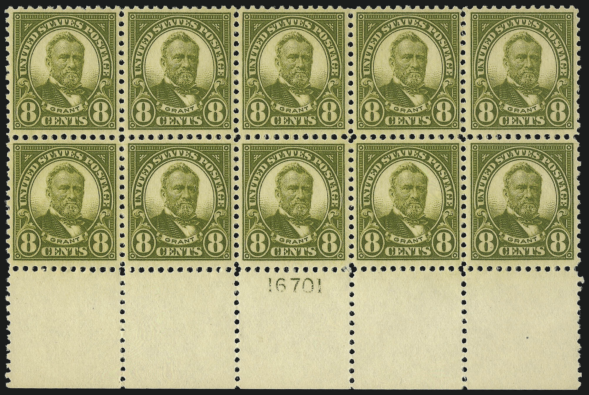 Sale no. 1078 — Lot no. 596 — Siegel Auction Galleries