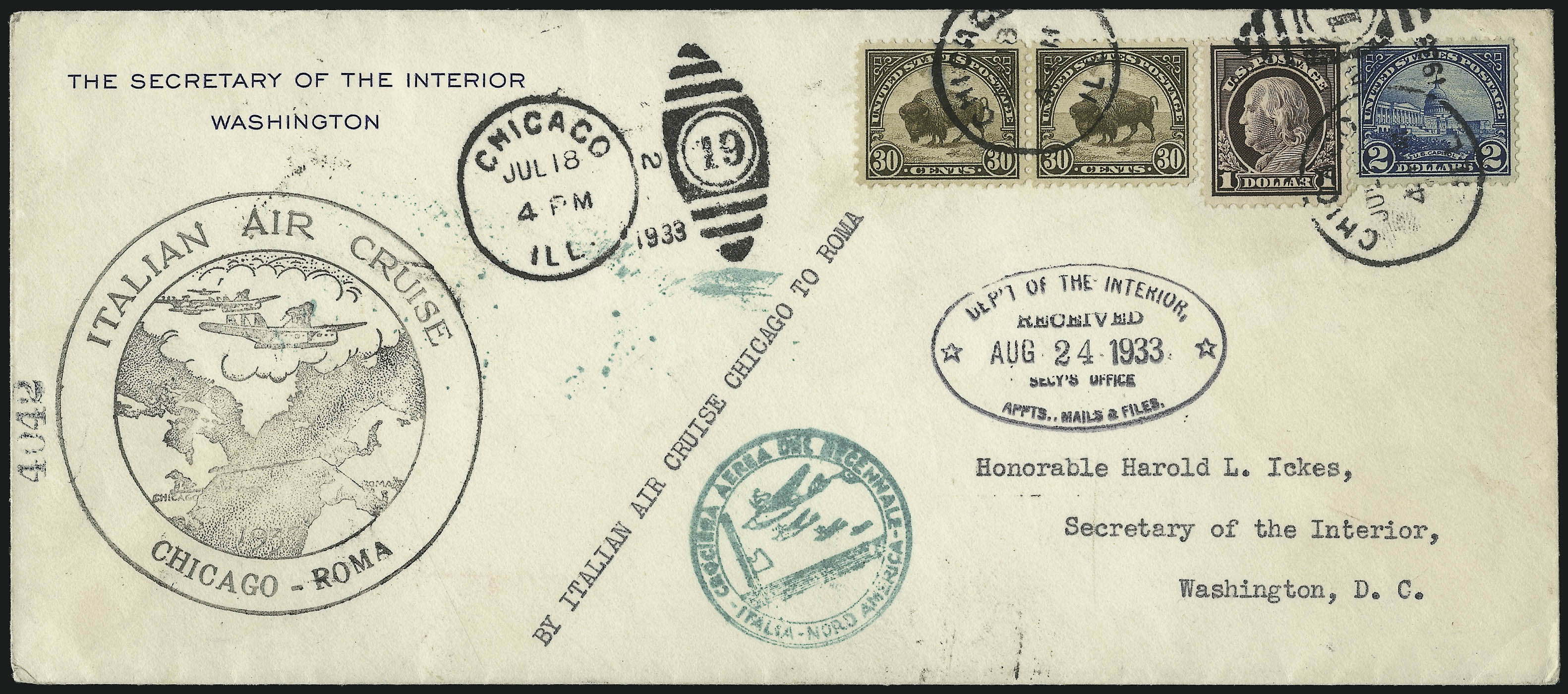 Sale no. 1082 — Lot no. 482 — Siegel Auction Galleries