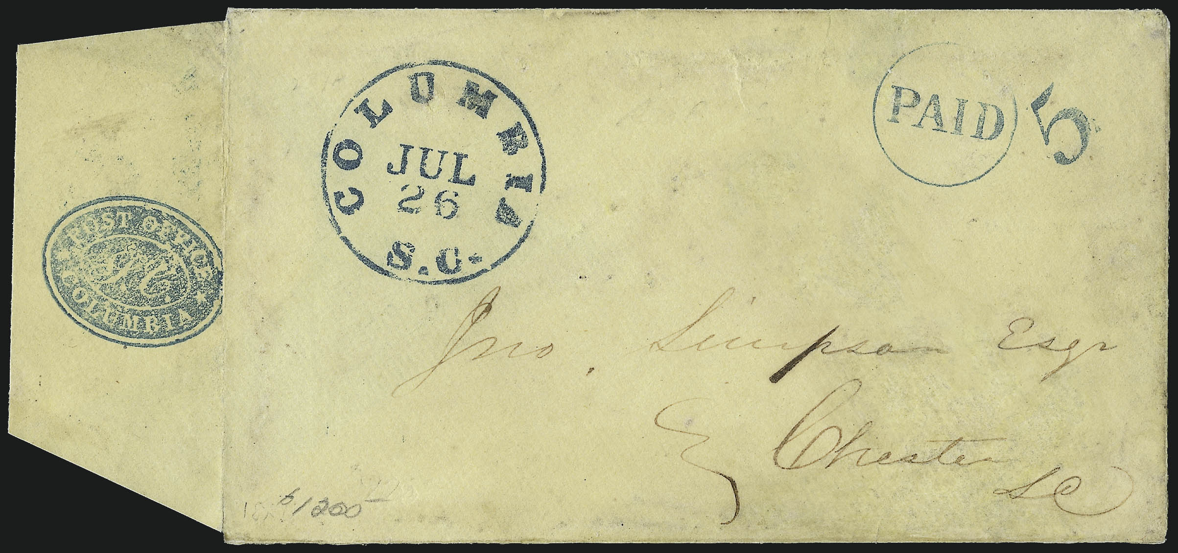 Sale no. 1082 — Lot no. 579 — Siegel Auction Galleries