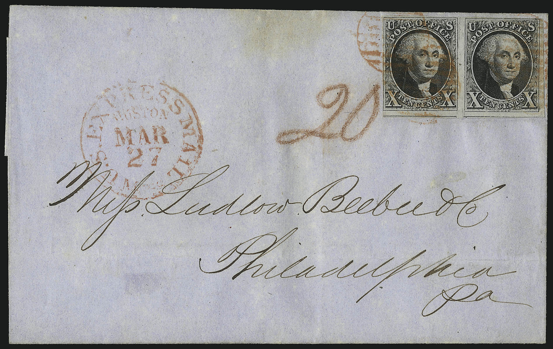 Sale no. 1084 — Lot no. 3027 — Siegel Auction Galleries