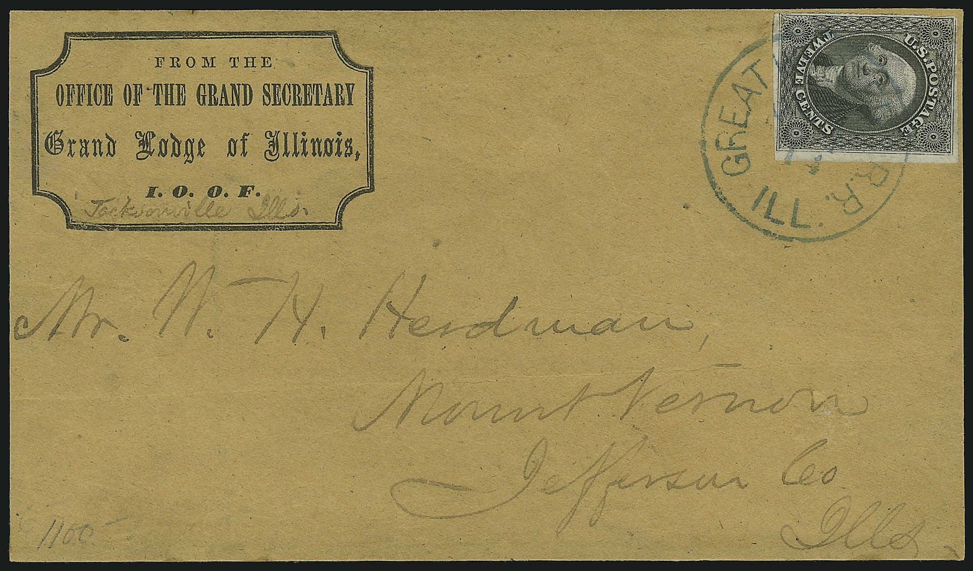 Sale no. 1084 — Lot no. 3085 — Siegel Auction Galleries