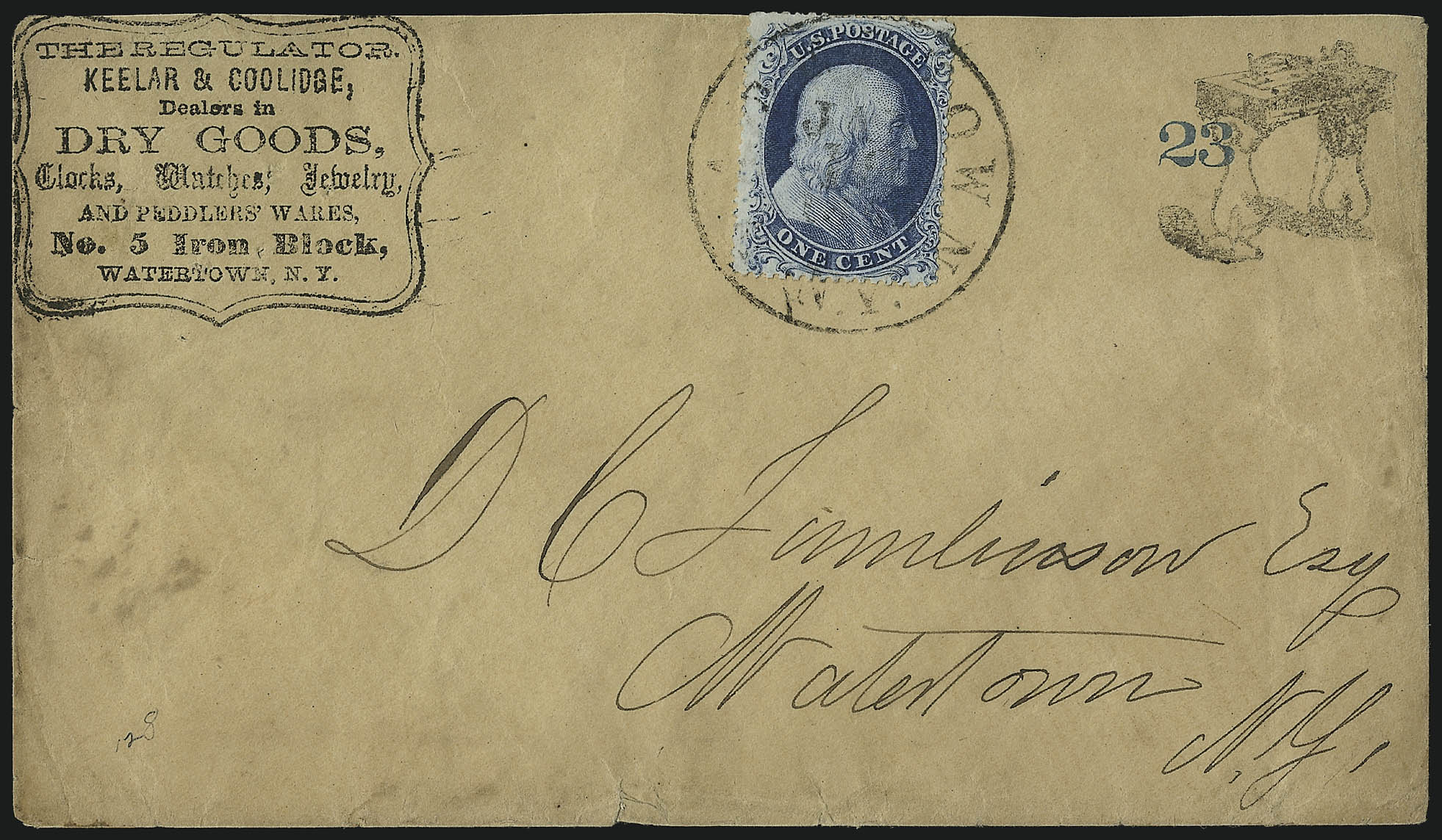 Sale no. 1084 — Lot no. 3095 — Siegel Auction Galleries