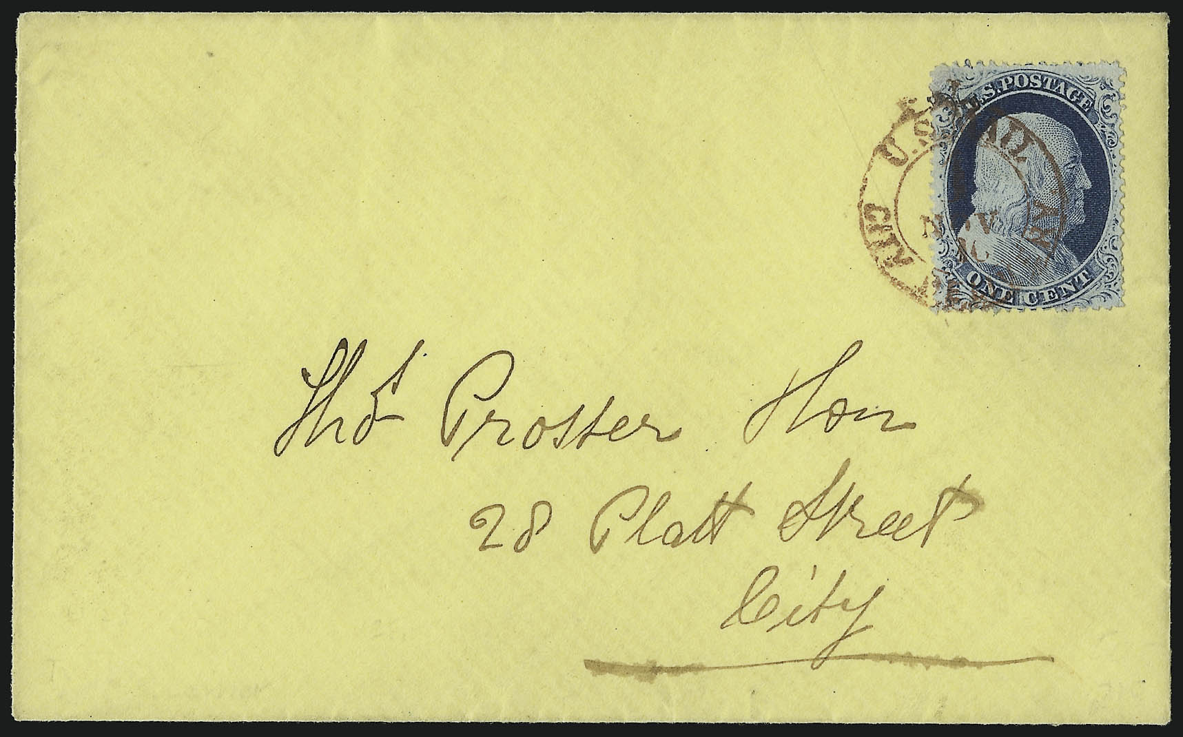 Sale no. 1084 — Lot no. 3111 — Siegel Auction Galleries