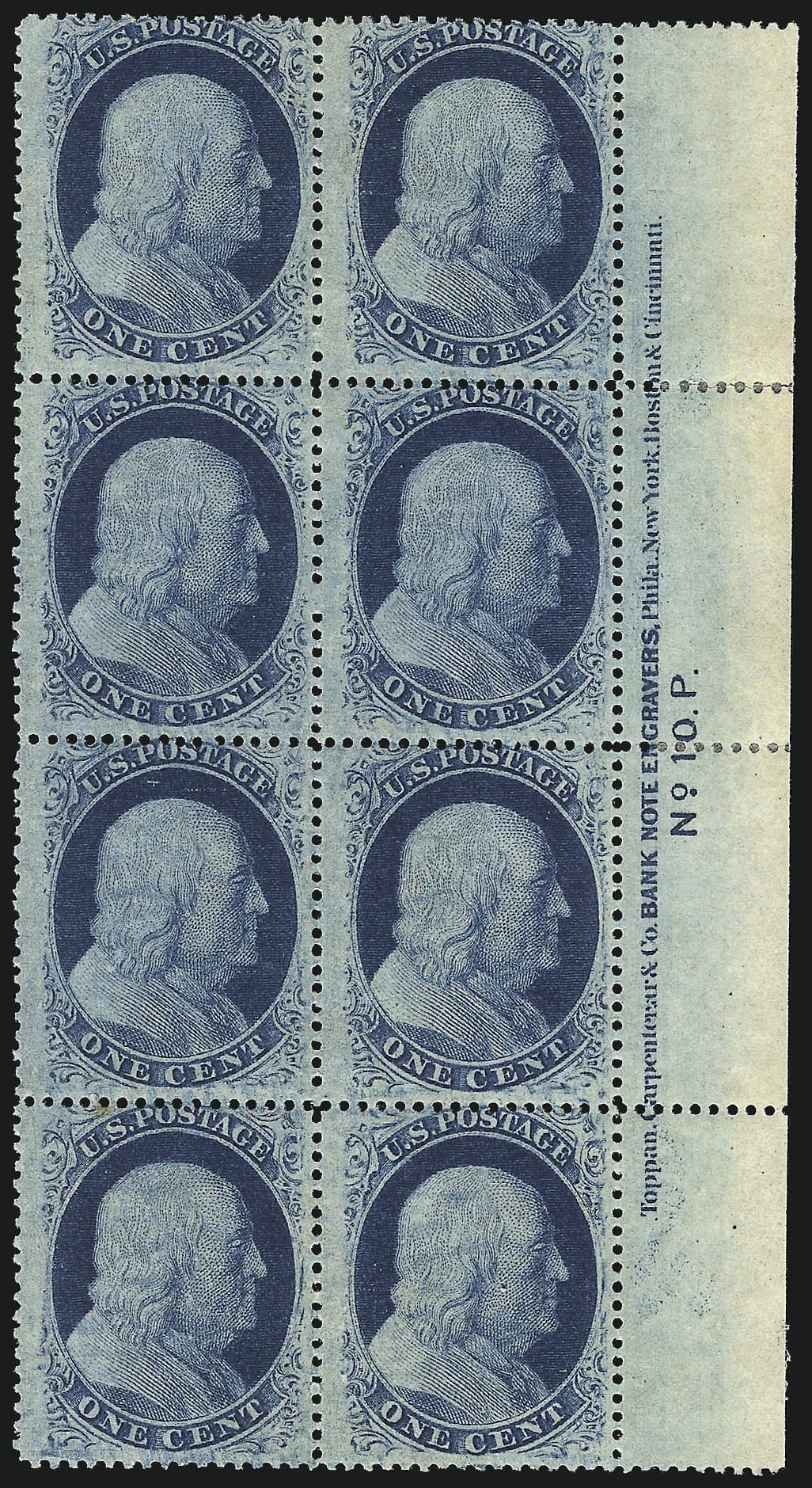 Sale no. 1084 — Lot no. 3113 — Siegel Auction Galleries