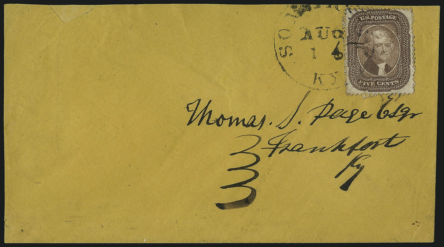 Sale no. 1084 — Lot no. 3140 — Siegel Auction Galleries