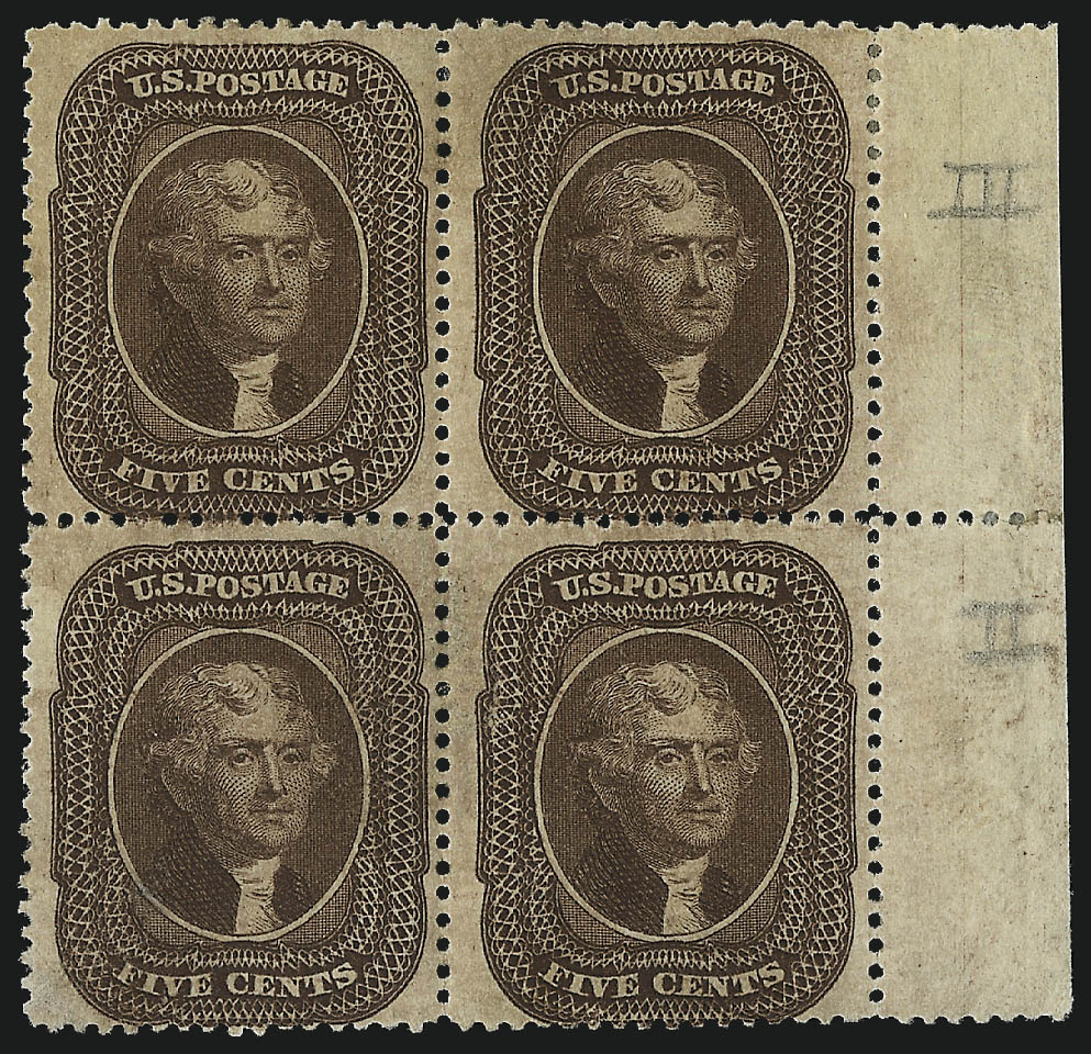 Sale no. 1084 — Lot no. 3144 — Siegel Auction Galleries