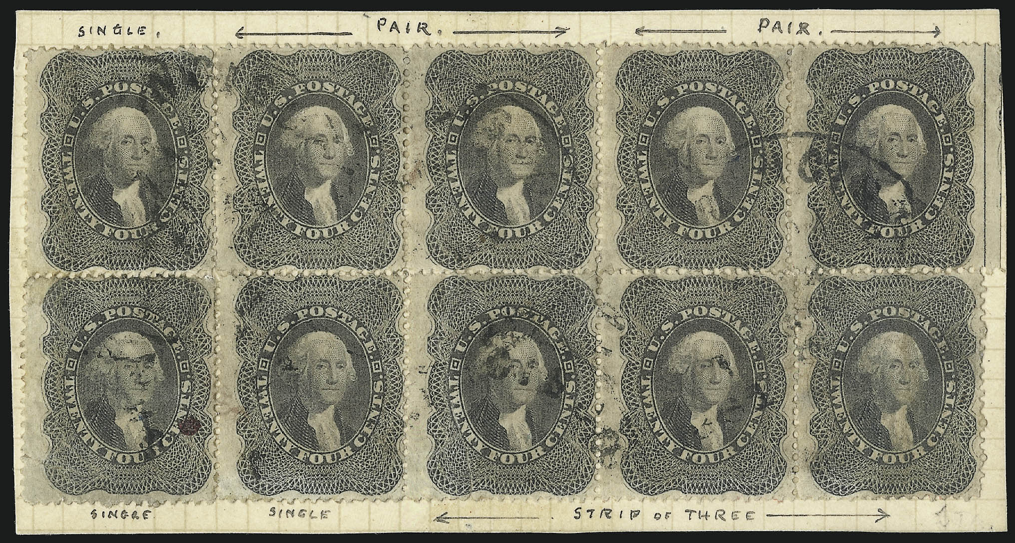 Sale no. 1084 — Lot no. 3173 — Siegel Auction Galleries