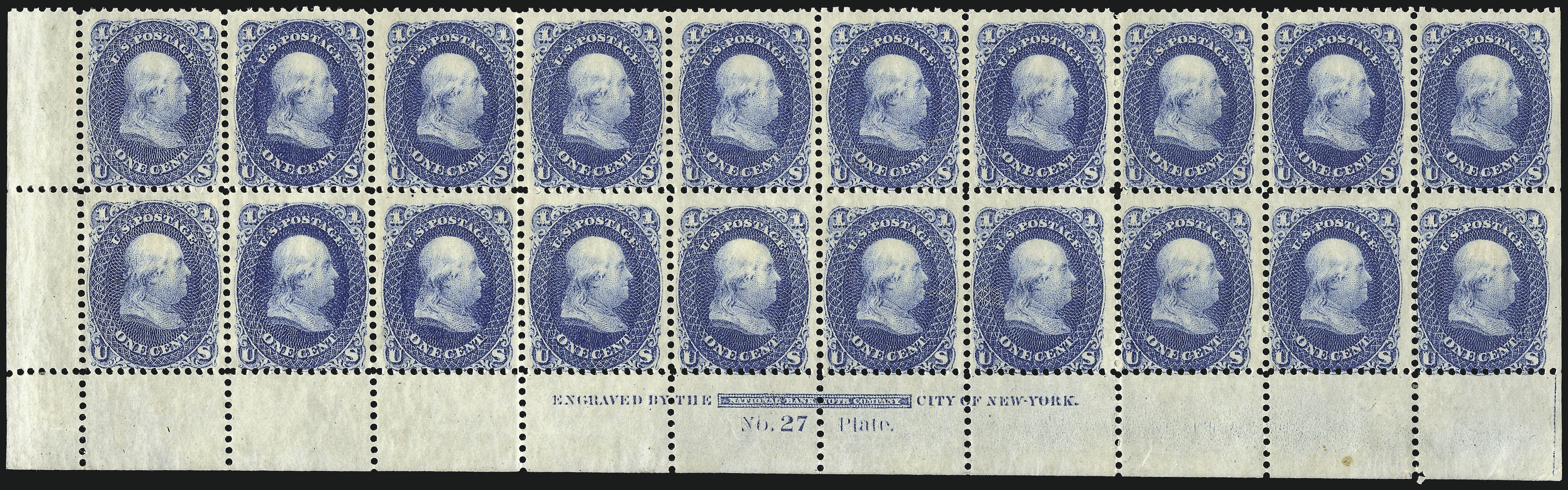 Sale no. 1084 — Lot no. 3185 — Siegel Auction Galleries