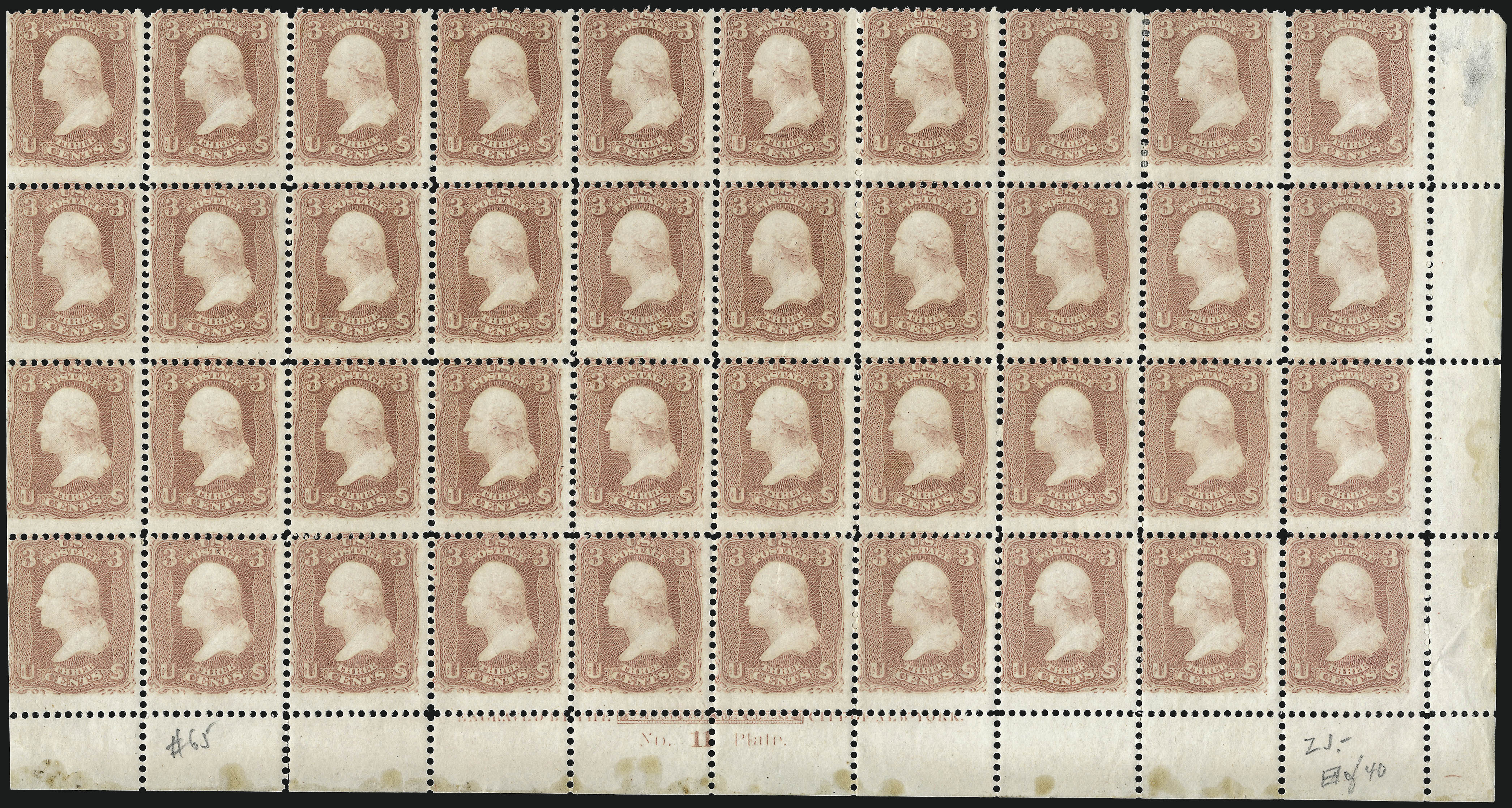 Sale no. 1084 — Lot no. 3192 — Siegel Auction Galleries