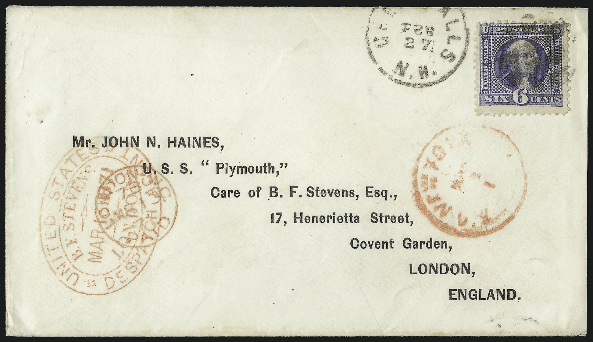 Sale no. 1084 — Lot no. 3326 — Siegel Auction Galleries