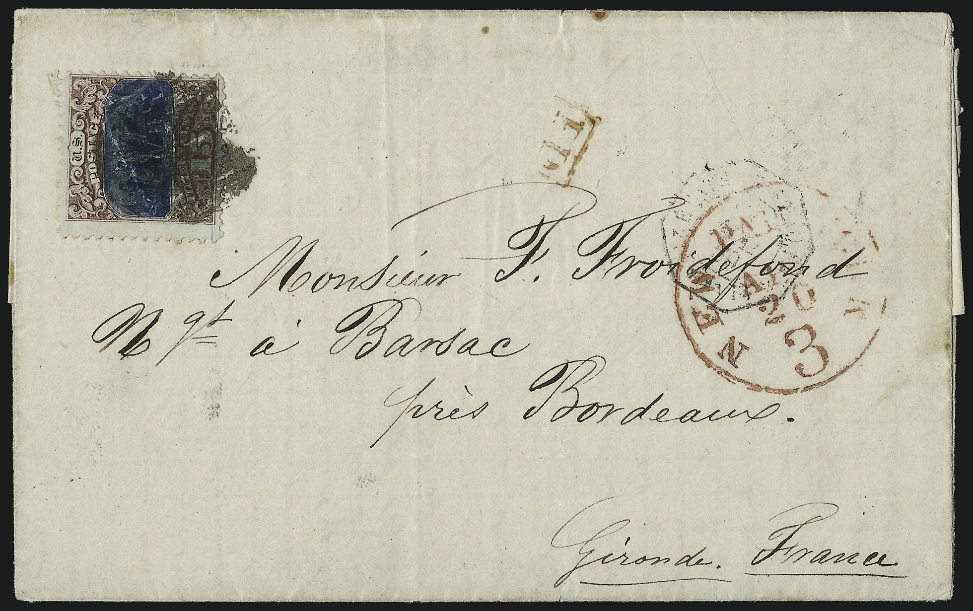 Sale no. 1084 — Lot no. 3334 — Siegel Auction Galleries