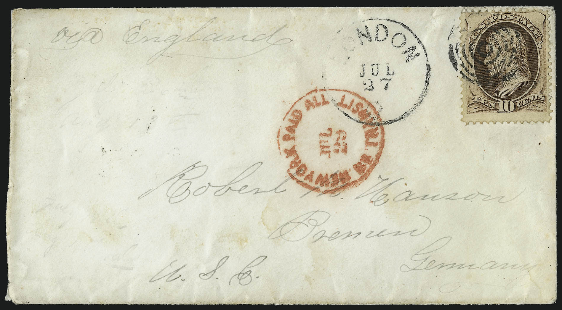 Sale no. 1084 — Lot no. 3377 — Siegel Auction Galleries
