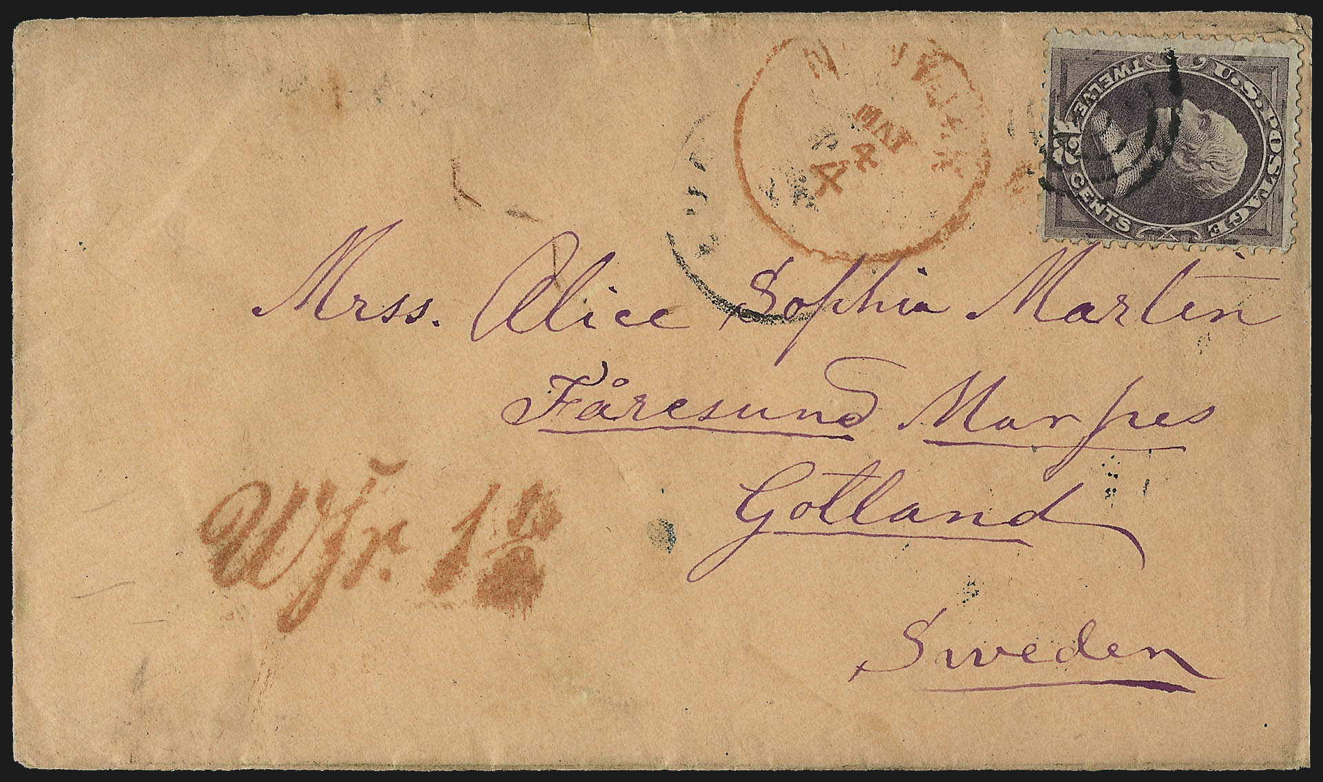 Sale no. 1084 — Lot no. 3380 — Siegel Auction Galleries