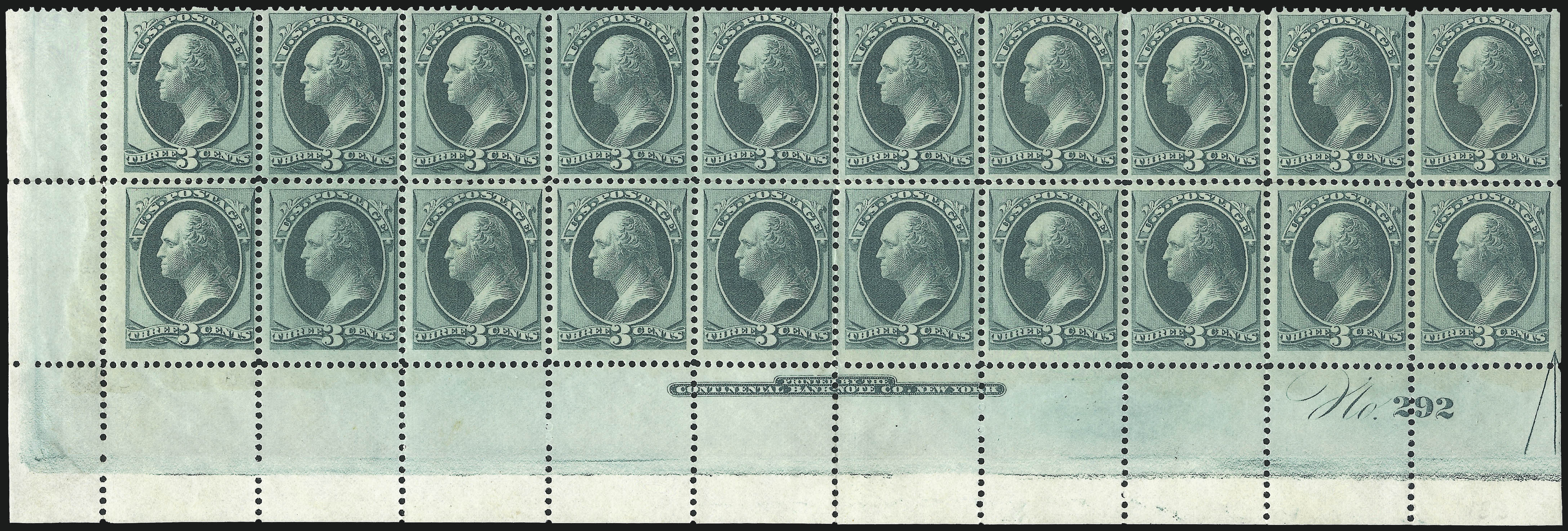 Sale no. 1084 — Lot no. 3420 — Siegel Auction Galleries