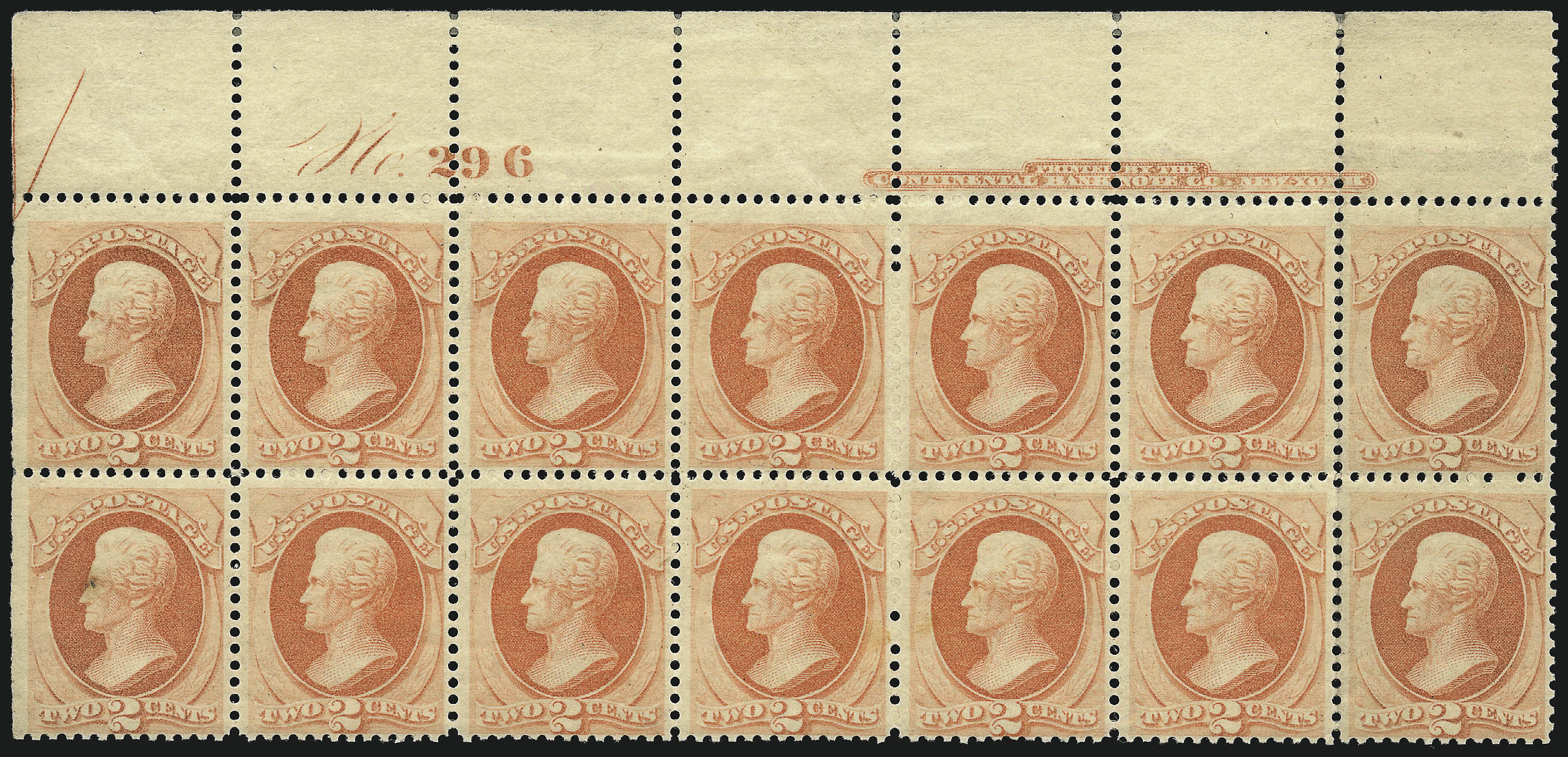 Sale no. 1084 — Lot no. 3446 — Siegel Auction Galleries