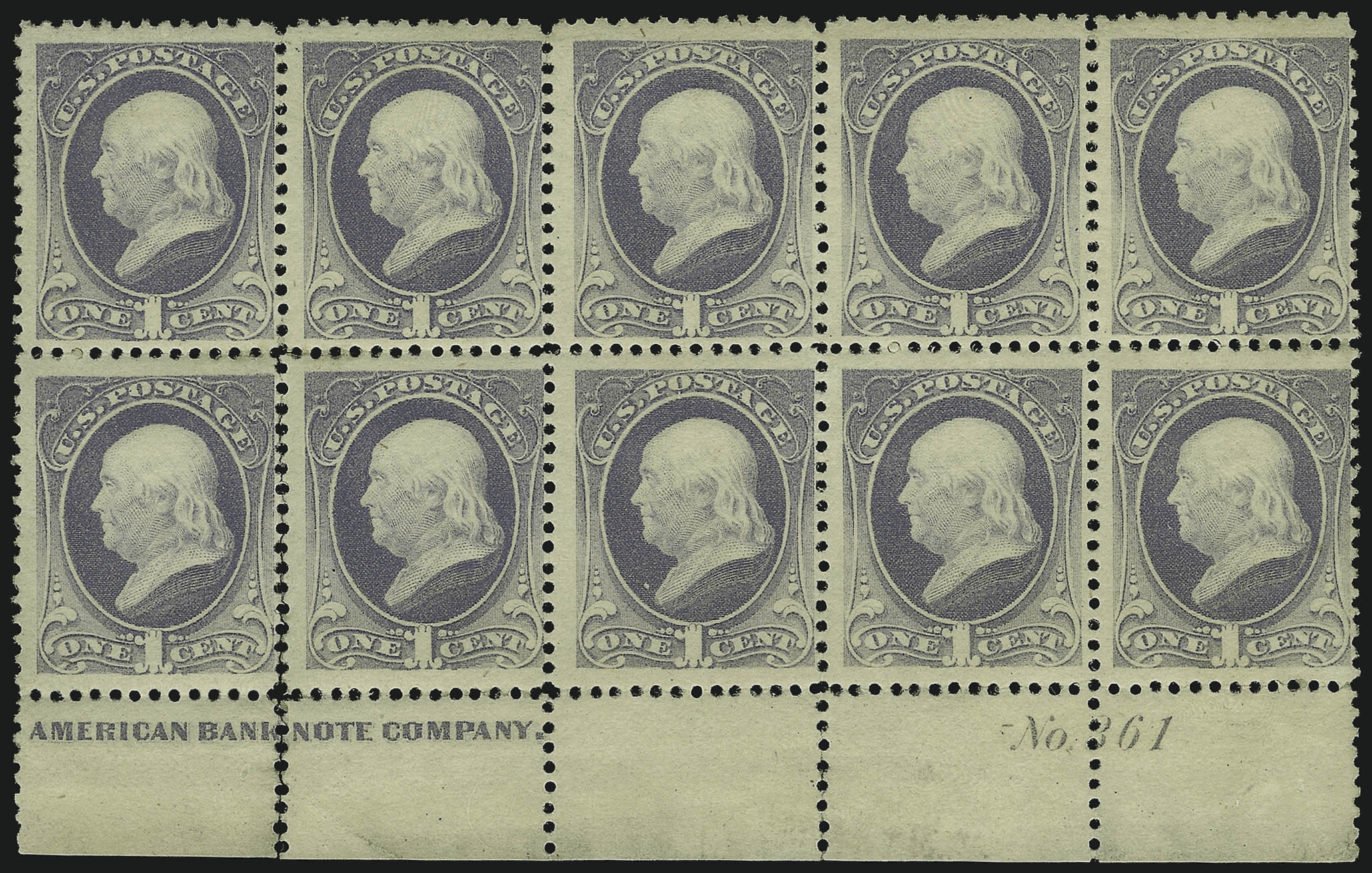 Sale no. 1084 — Lot no. 3465 — Siegel Auction Galleries